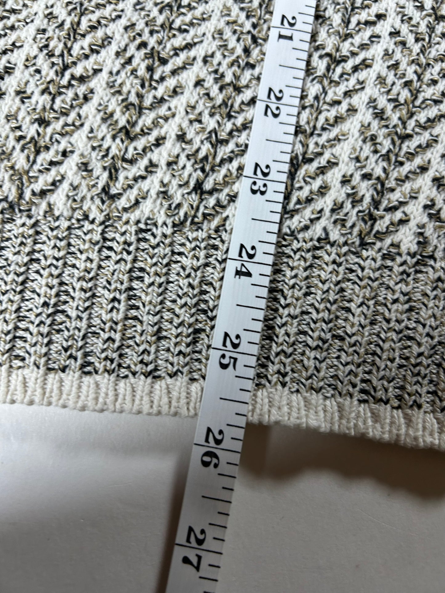 Vintage Bill Blass Grandpa Sweater Cotton Knit USA Men’s Large/Medium 22.5x25.75 Inches