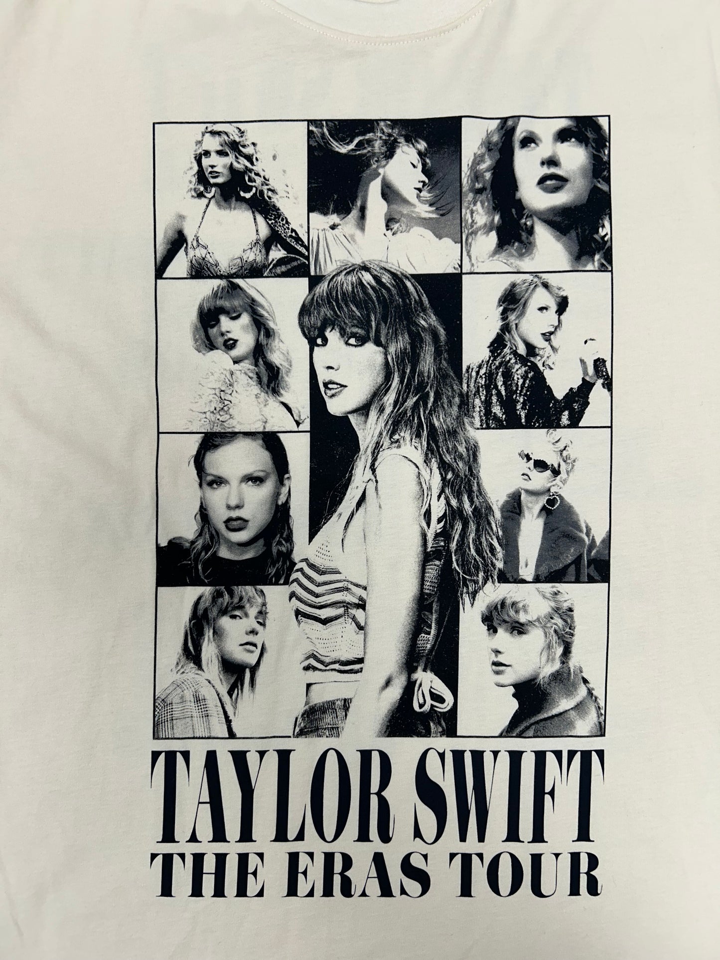 Taylor Swift The Eras Tour Concert US Tour Music Tee Medium 22.25x29.5 Inches