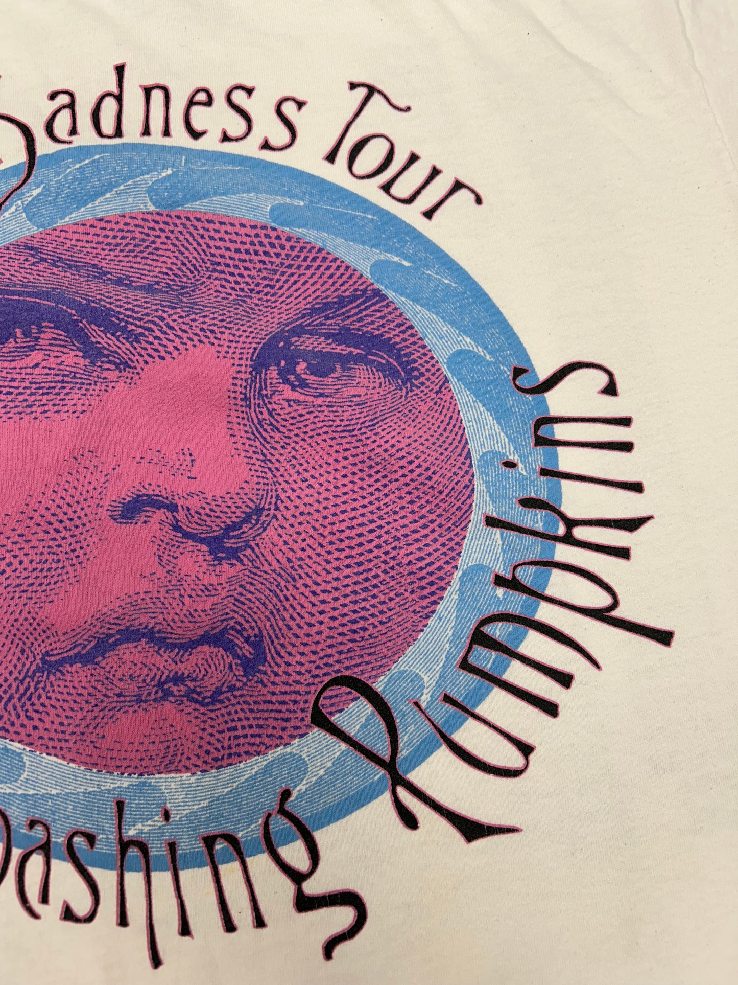 Vintage The Smashing Pumpkins Infinite Sadness Tour 1996 Band Tee Large 22.75x27.75 Inches Tultex Tag