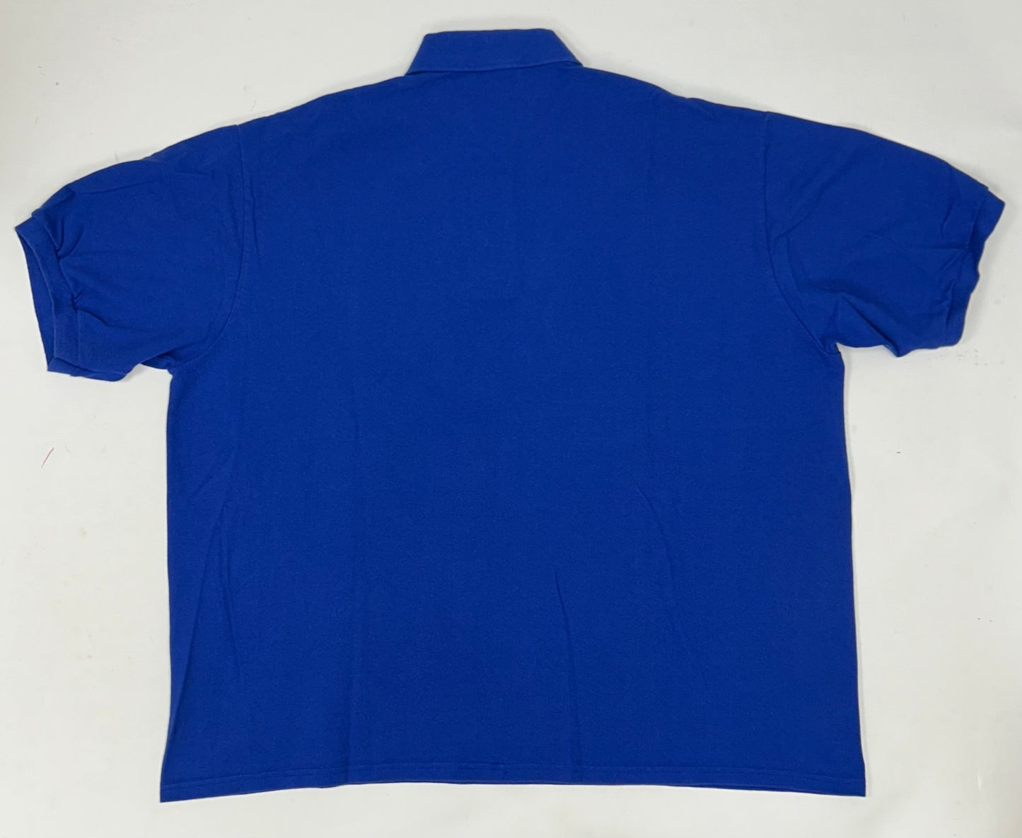 Vintage The Bud Light Hotel Dallas Polo Shirt Embroidered Blue Golf Size 2XL 27.5x29.25 Inches