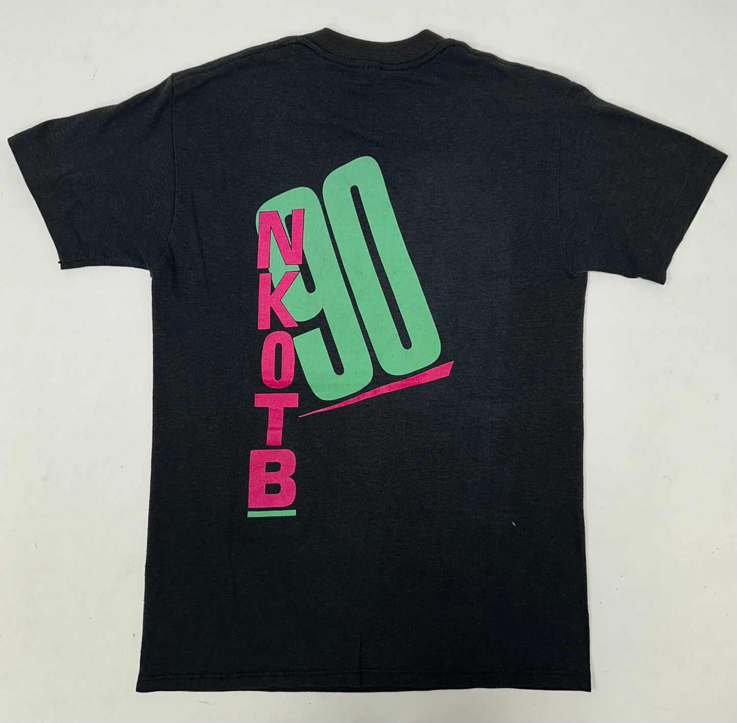 Vintage New Kids On The Block 1990 Concert Music Tee Worn As Is Small 17.5x25.75 Inches NKOTB