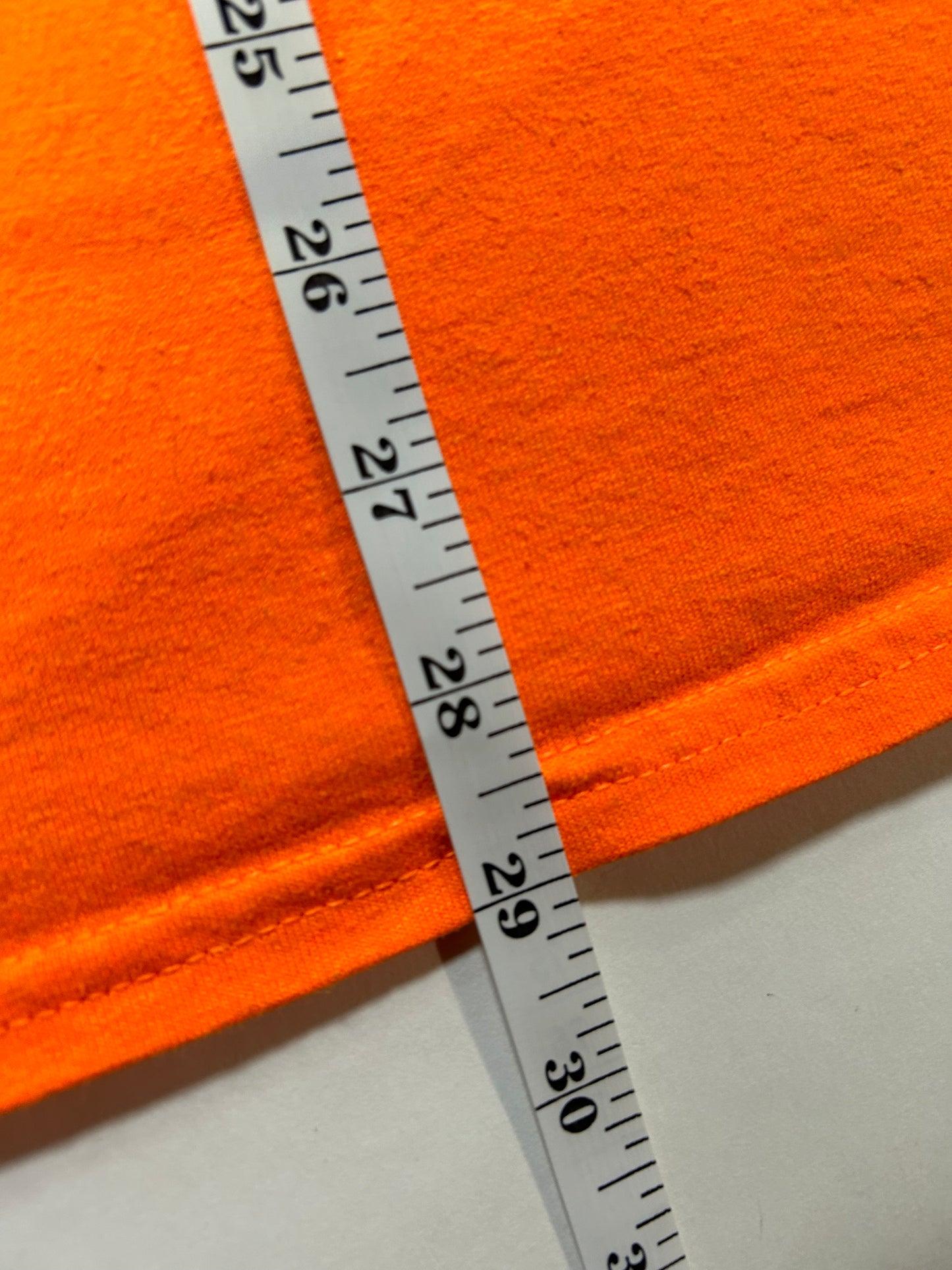 2018 Bruno Mars 24K Magic World Tour Long Sleeve Tee Large 21.5x29 Inches Orange