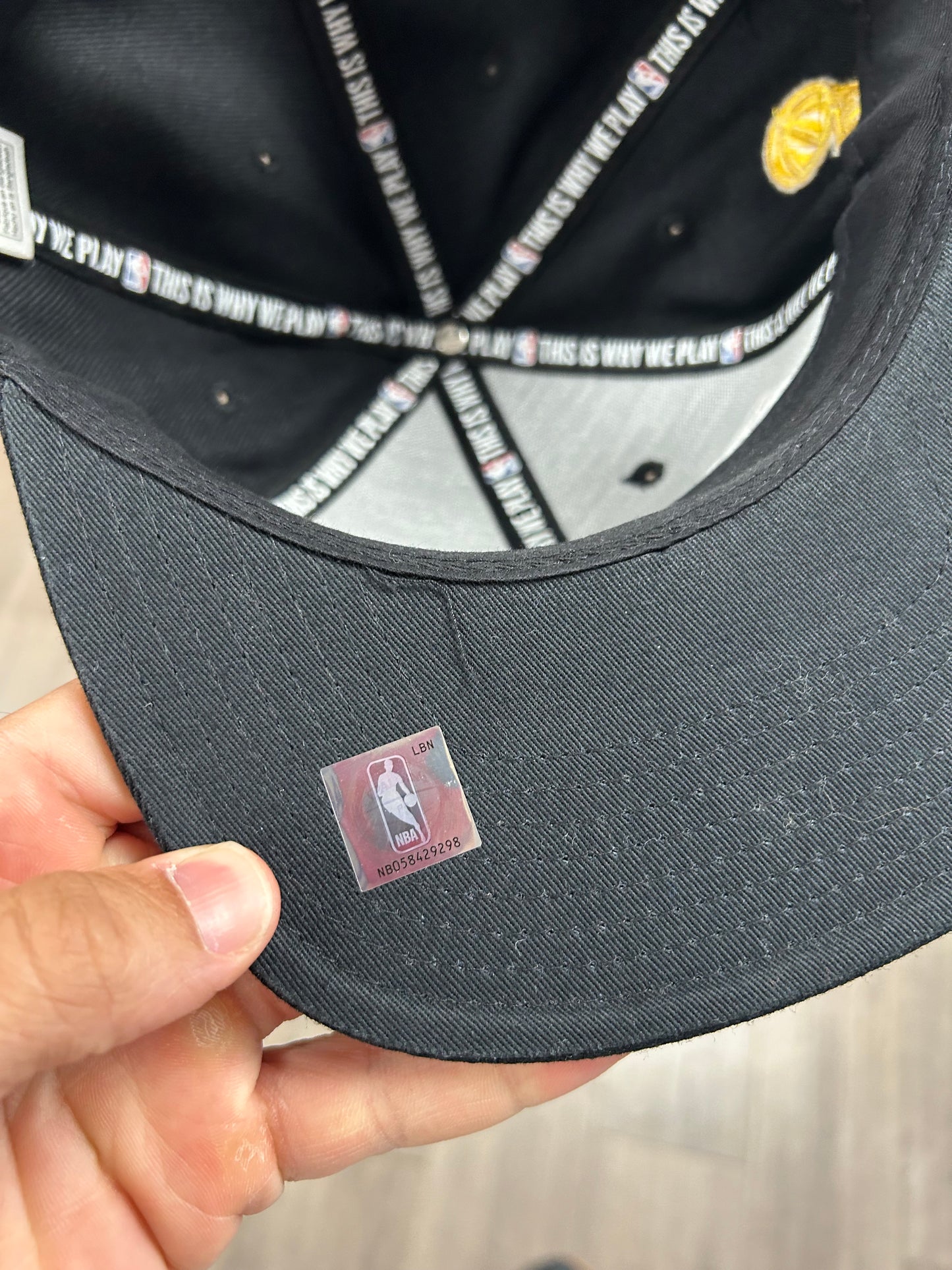 Cleveland Cavilers 2016 NBA Champions Adidas Snapback Hat/Cap Black Cavs LeBron James