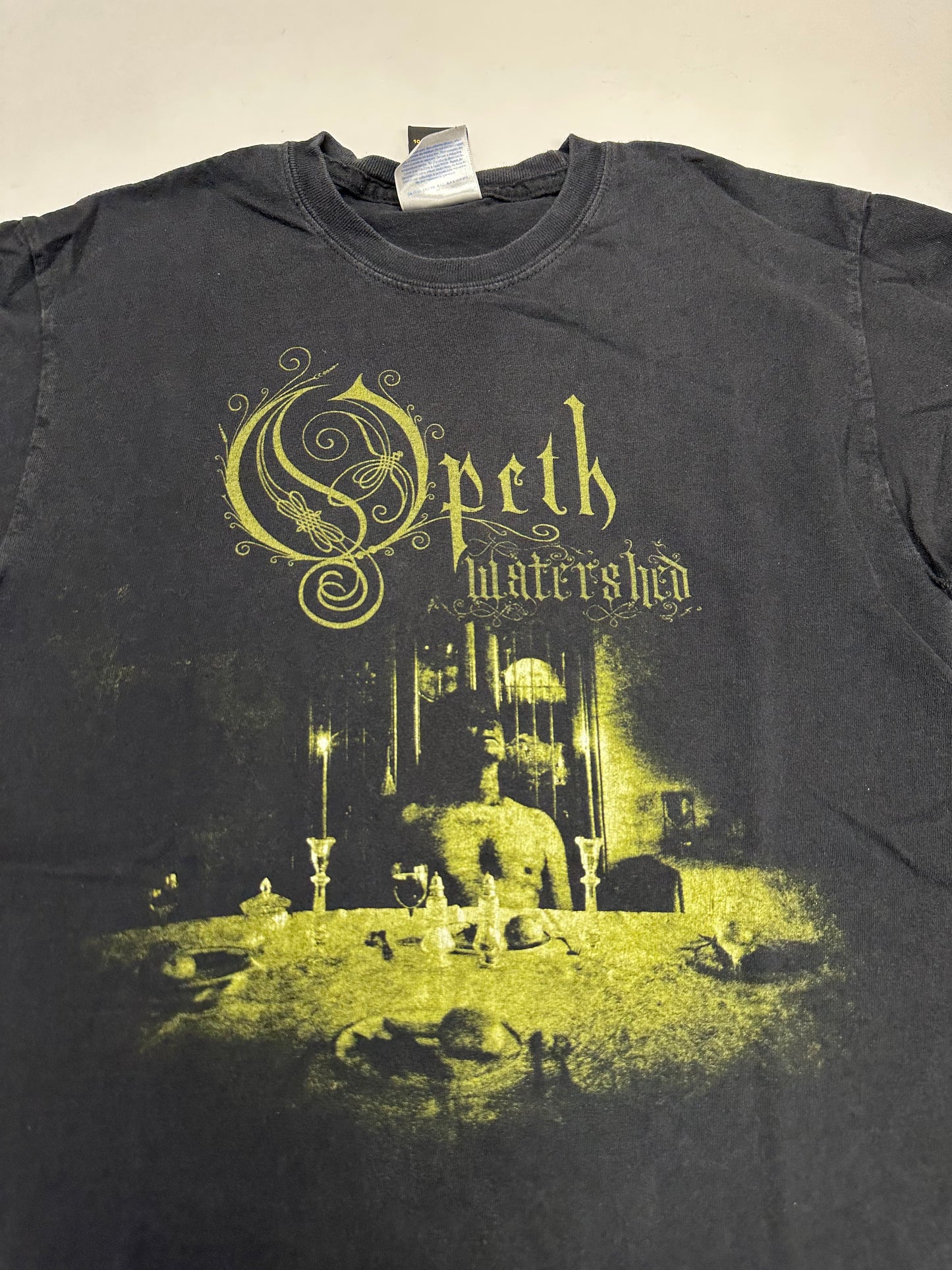 Opeth Watershed Band Music Merch Tee Small 17.5x27 Inches 2008/2009 Metal
