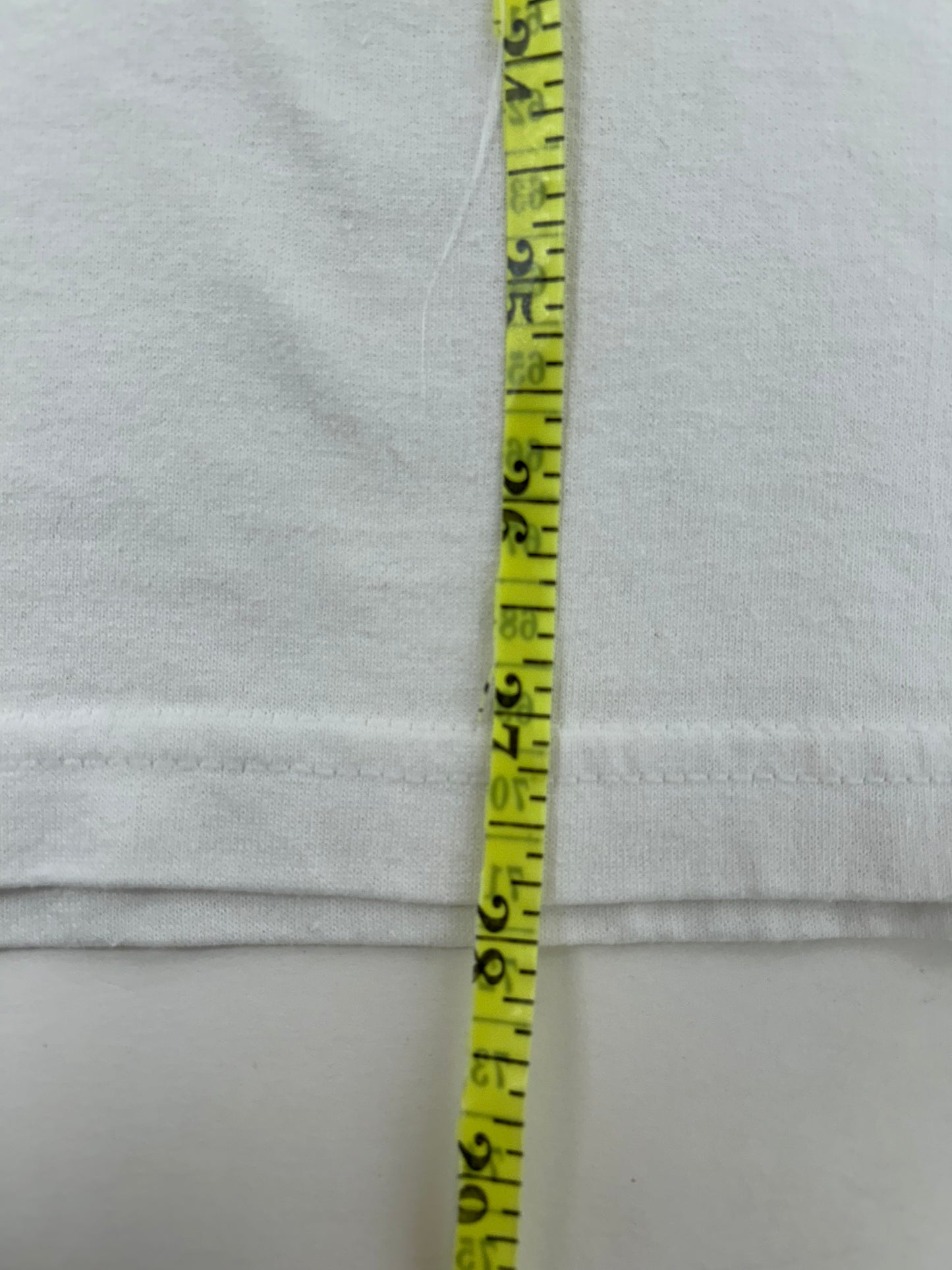 Edgewood NJ first edition “Deeper Than The Roots.” Tee 00s Hanes Heavyweight 50/50 Blend Haiti White