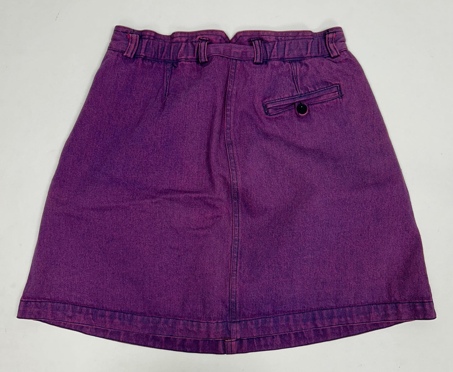 Vintage Nike by Andre Agassi Challenge Court Acid Wash Denim Tennis Skirt Size Tagged Medium About 14.5x18.5 Inches