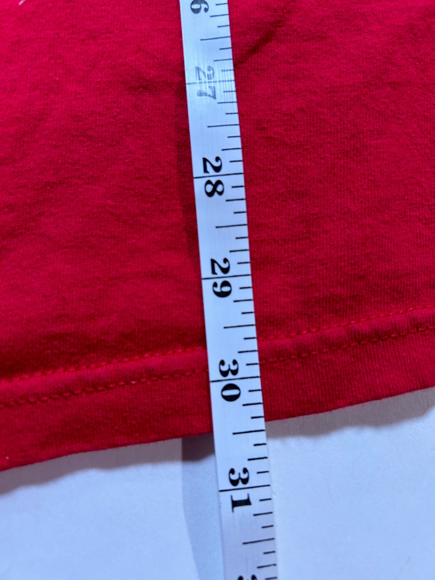 Vintage 00s Anchor Blue Define Girlfriend Tee Red 2XL 25.75x30.5 Inches