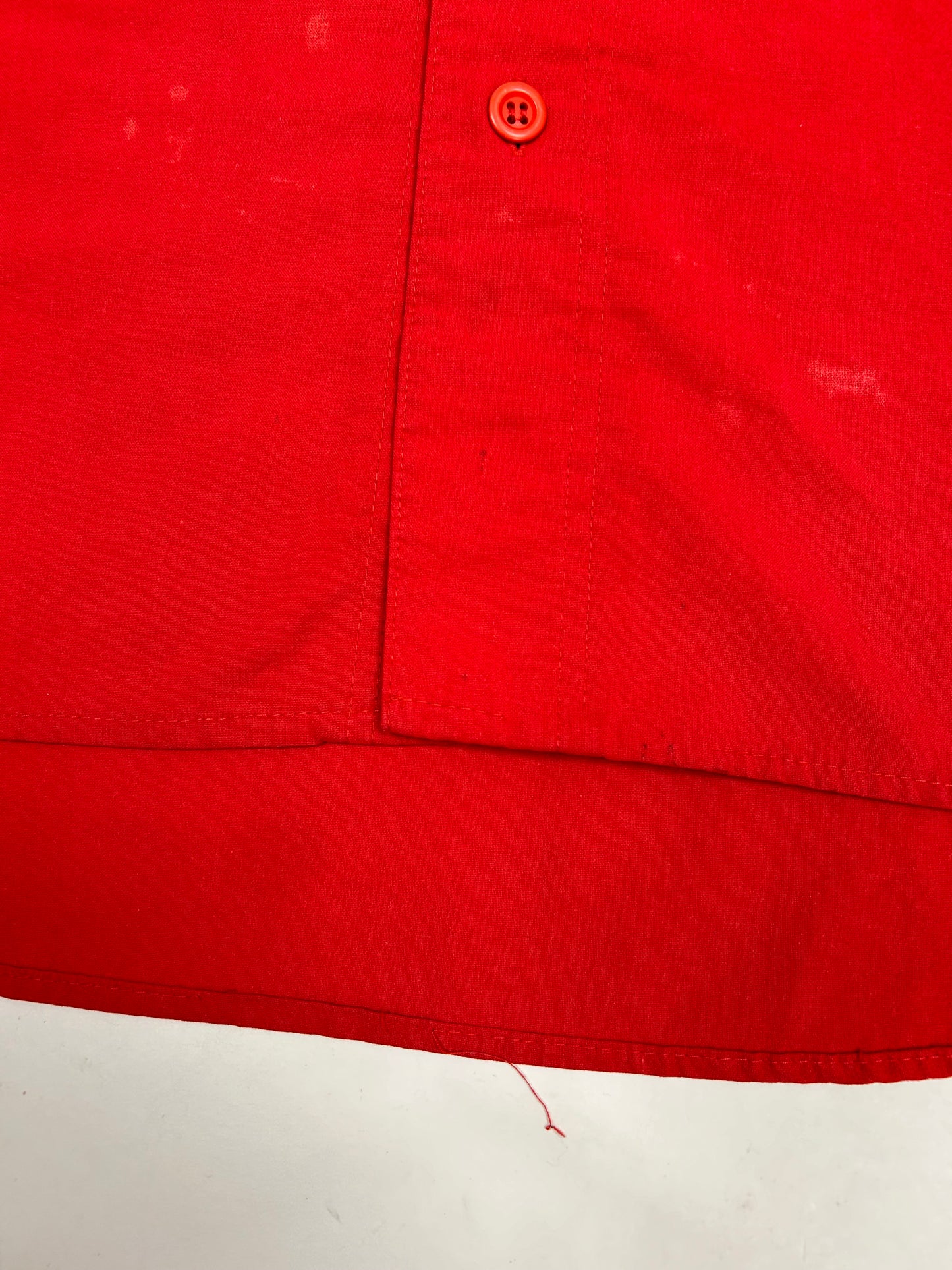 Vintage Nike Air Jordan 'Spellout Logo' Baseball Jersey Red 1991 Rare XL/L Fit