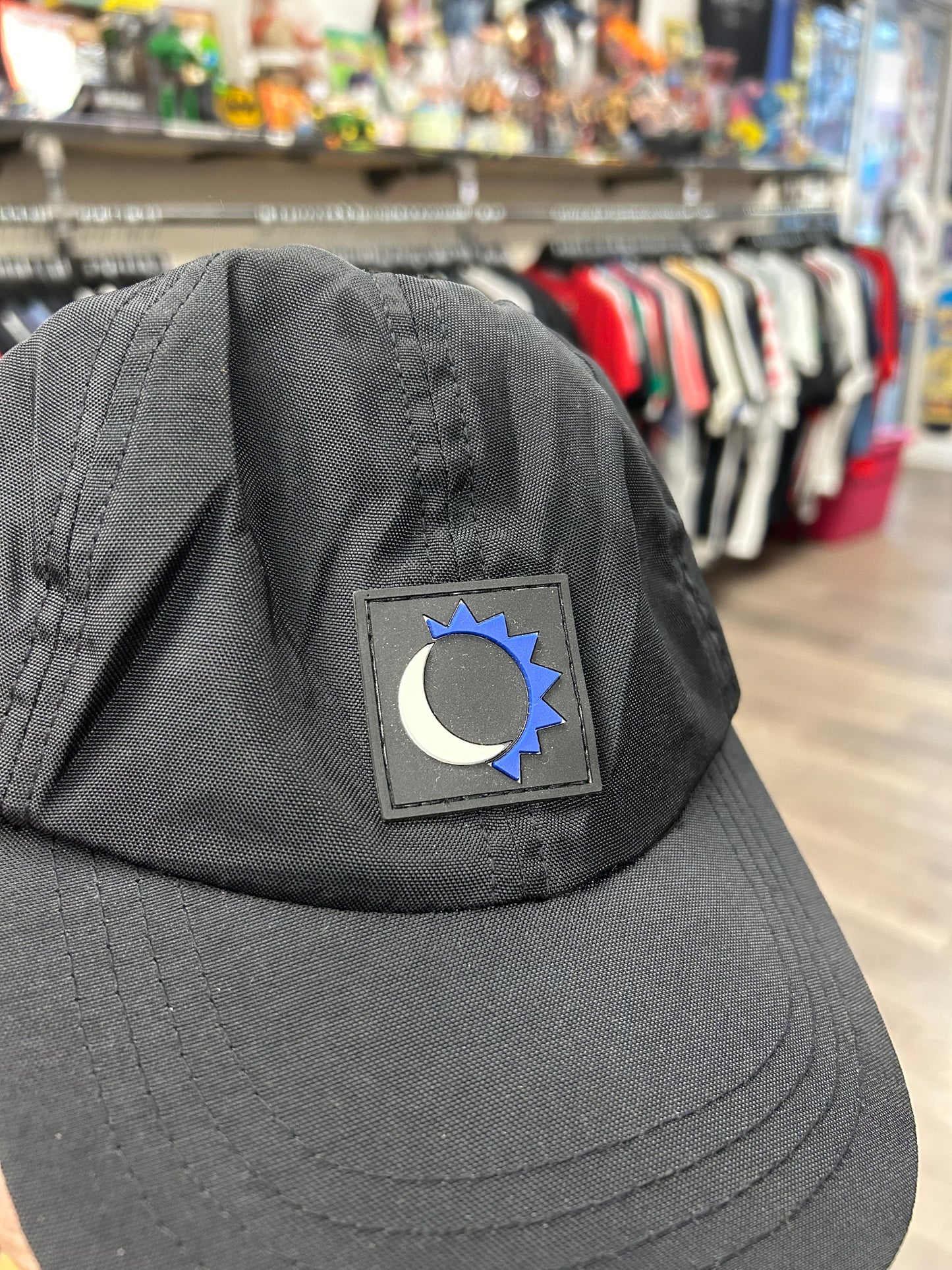 Vintage MARLBORO Hat Cap Strap Back Black Goin To The Ranch Sun Moon 90s NWT NEW