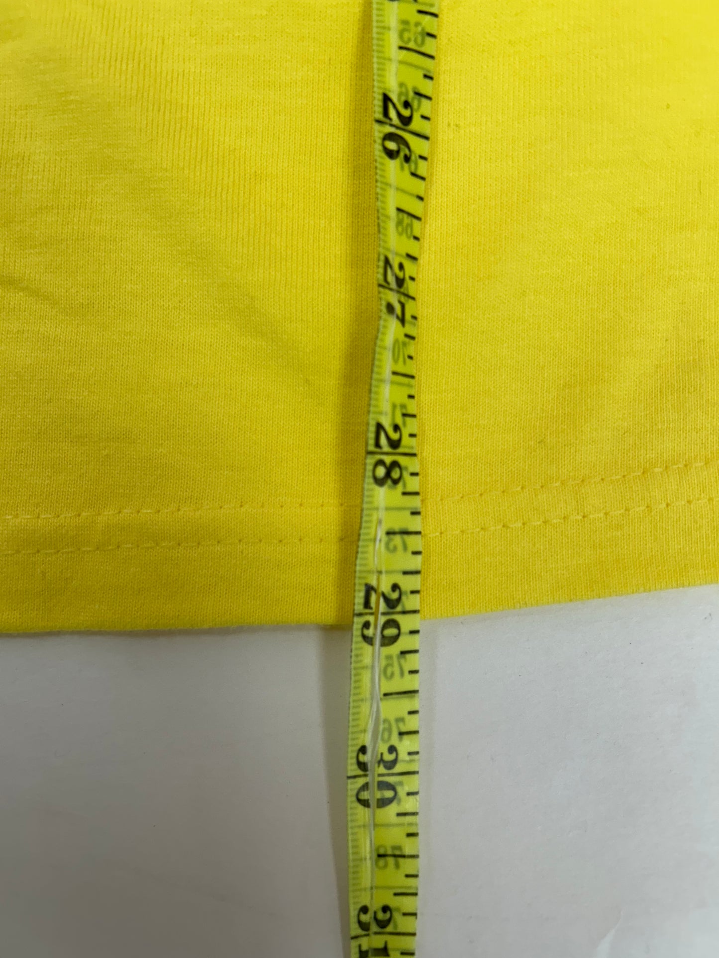 Vintage L’Oréal Kids Because We’re Worth It, Too! Soap Promo Shark Tee Yellow Large 21.5x29 Inches