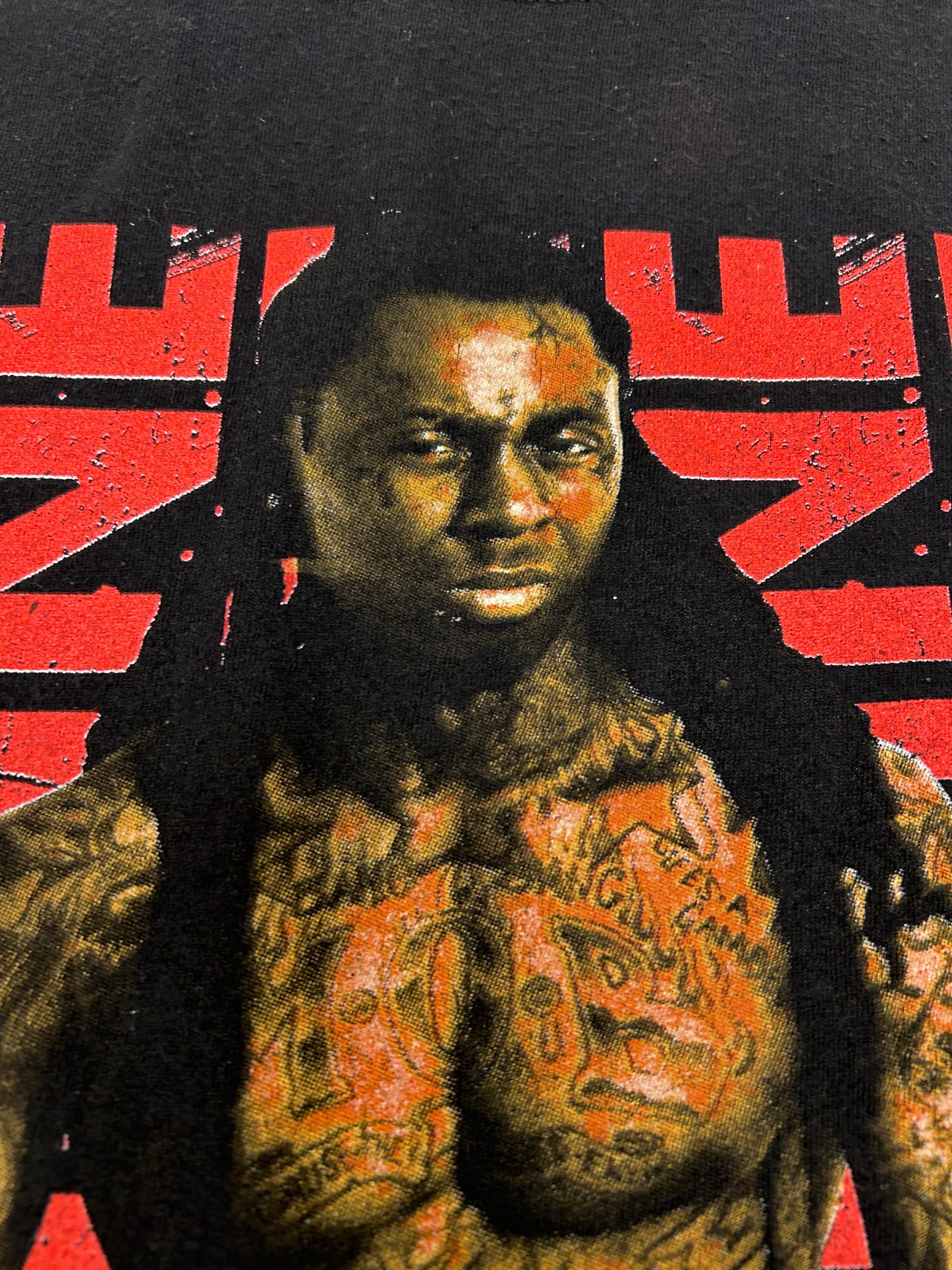 Lil Wayne I Am Still 2011 Tour Parking Lot Rap Hip-Hop Music Tee XL 23.75x29.25 Inches