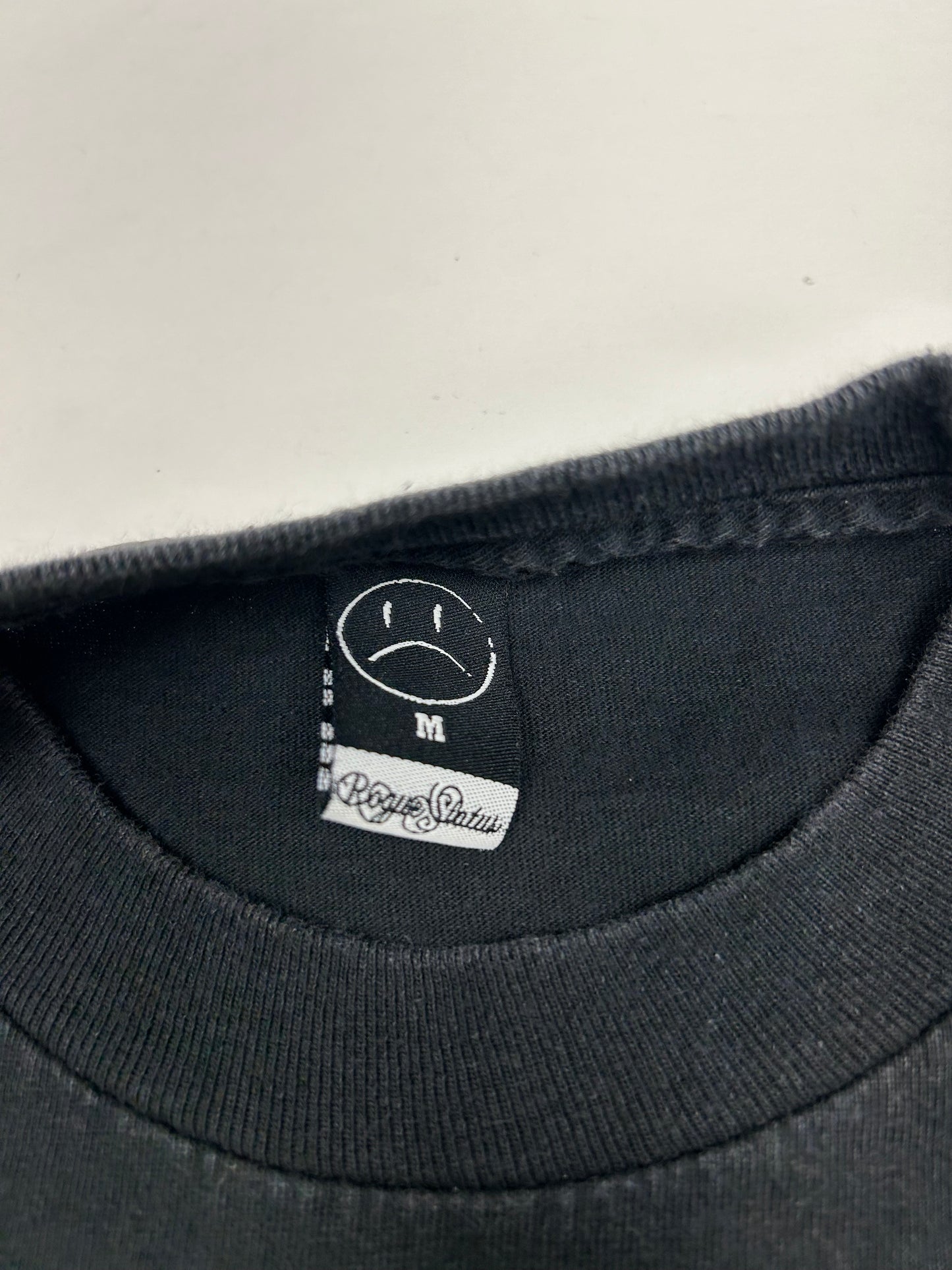 Vintage 00s Rogue Status University Of Shut The Fuck Up Skate Tee Medium