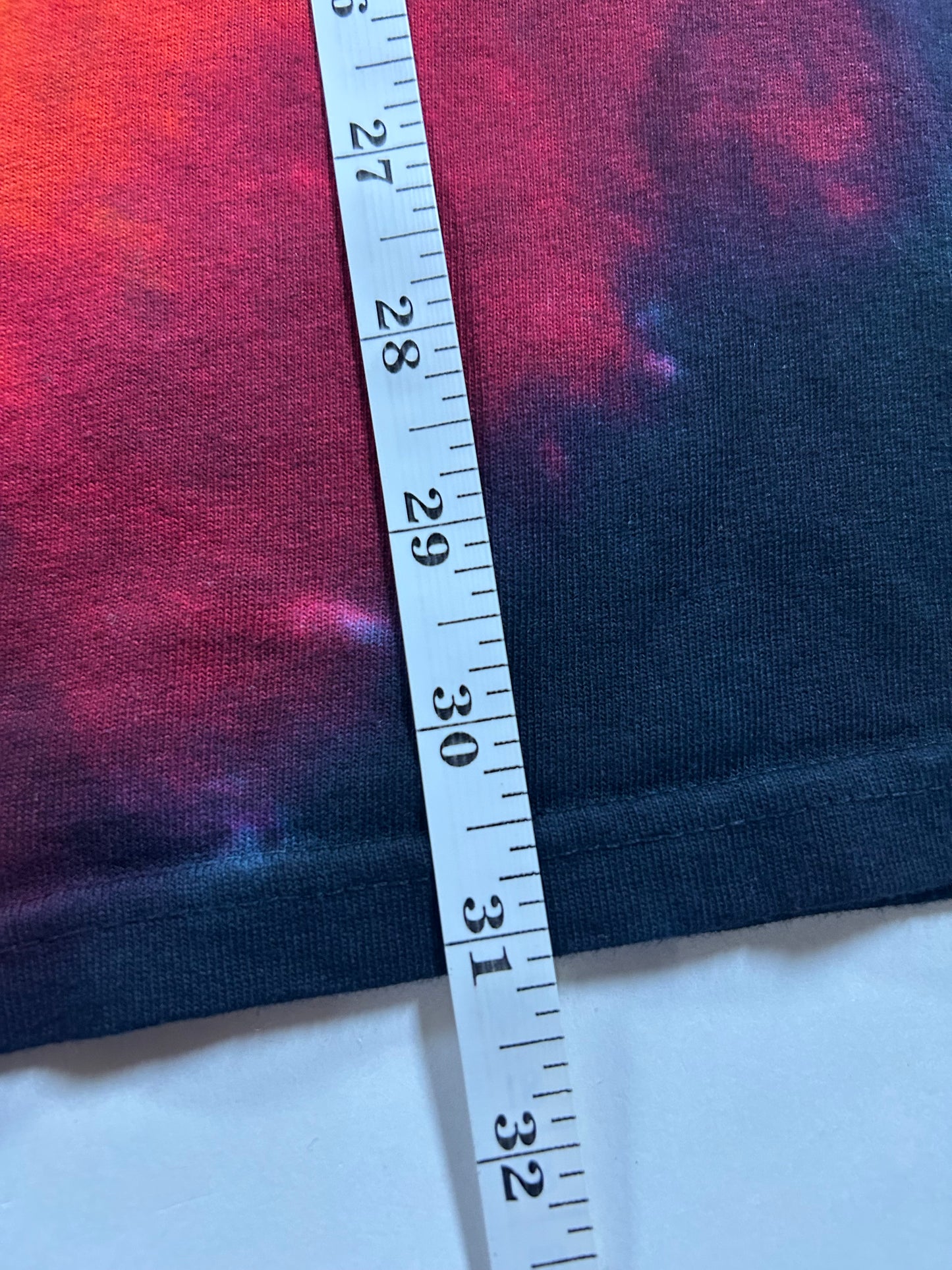 2013 Liquid Blue AC/DC Tie-Dye Band Music Tee 2XL 25.25x31.25 Inches Clean