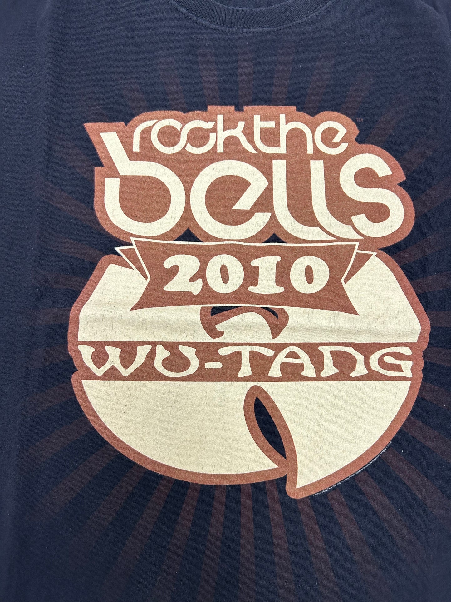 Wu-Tang Clan Rock The Bells 2010 Tour Rap Music Tee Size XL