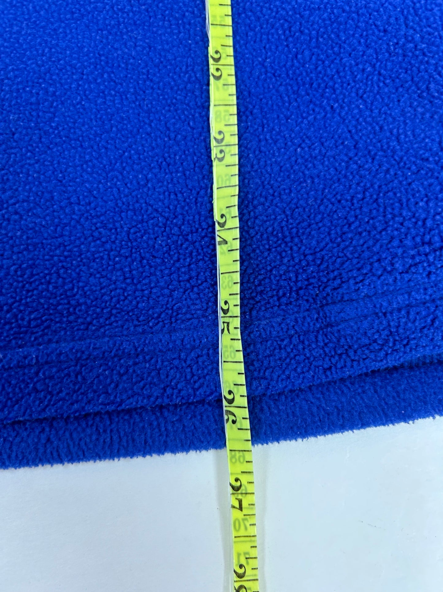 Vintage 00s Reebok Team Apparel New York Giants NFL Fleece 1/4 Zip Smallish Fit 20.5x26.5 Inches