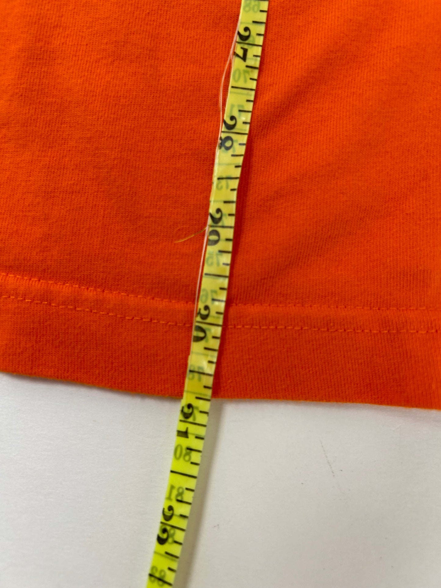 Vintage The Disney Store Goofy Disney Embroidered Logo Tee 2XL 26.25x30.75 Inches Orange