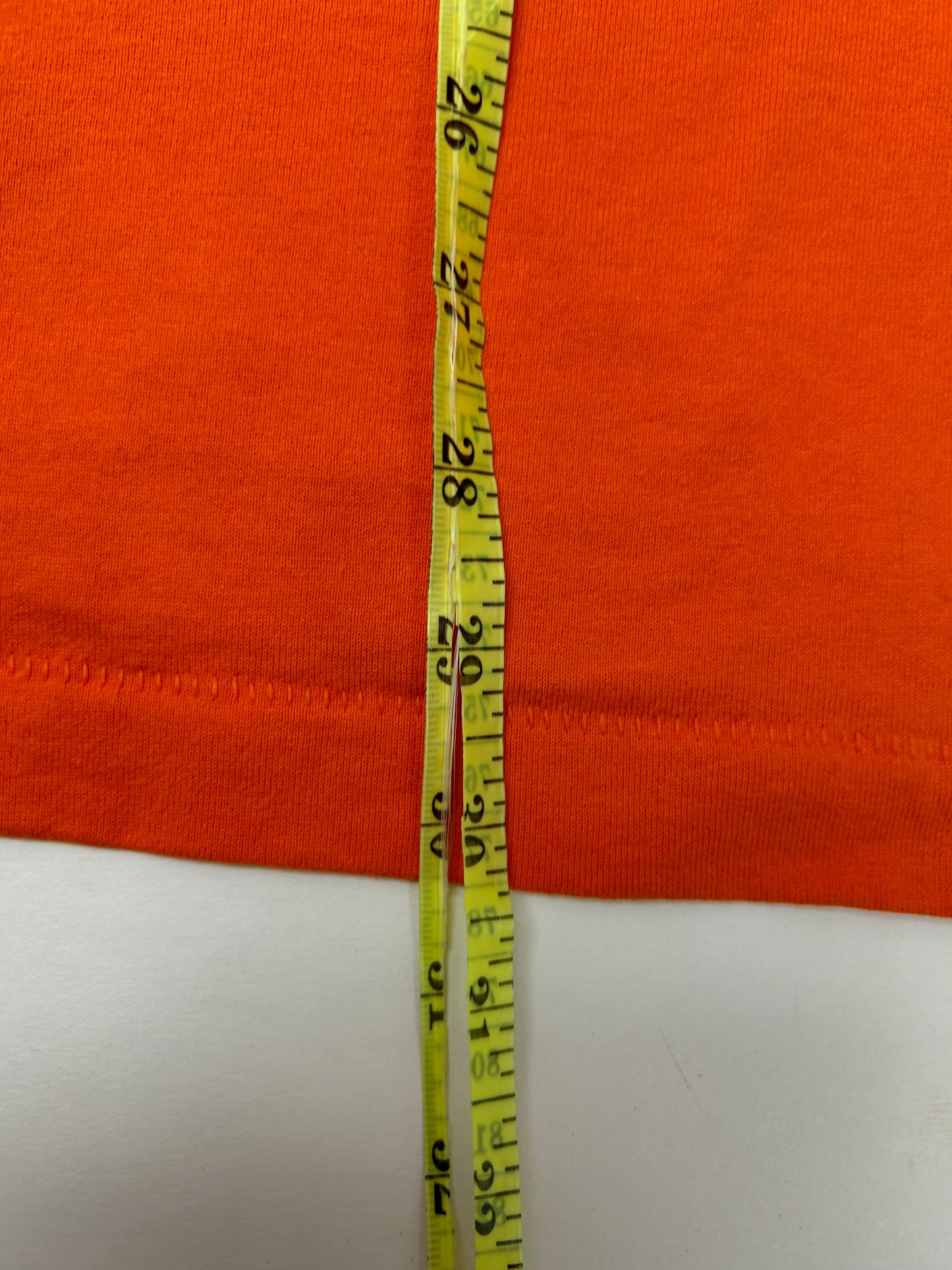 Vintage 90s City Of New York Parks & Recreation United States Youth Games Tee 2XL 25.5x30.25 Inches Orange