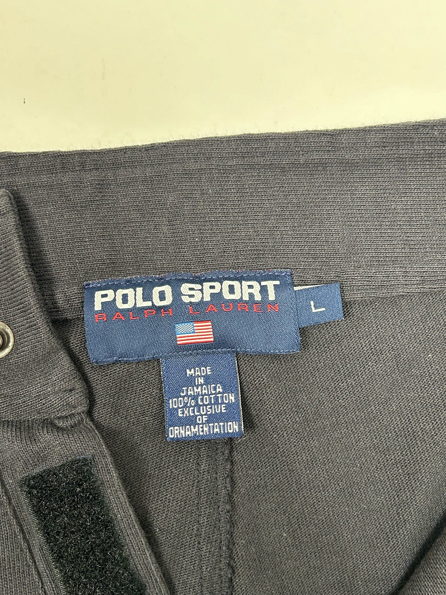 Vintage Polo Sport Sweat Shorts Tagged Large 17.75x19.5/21 Inches