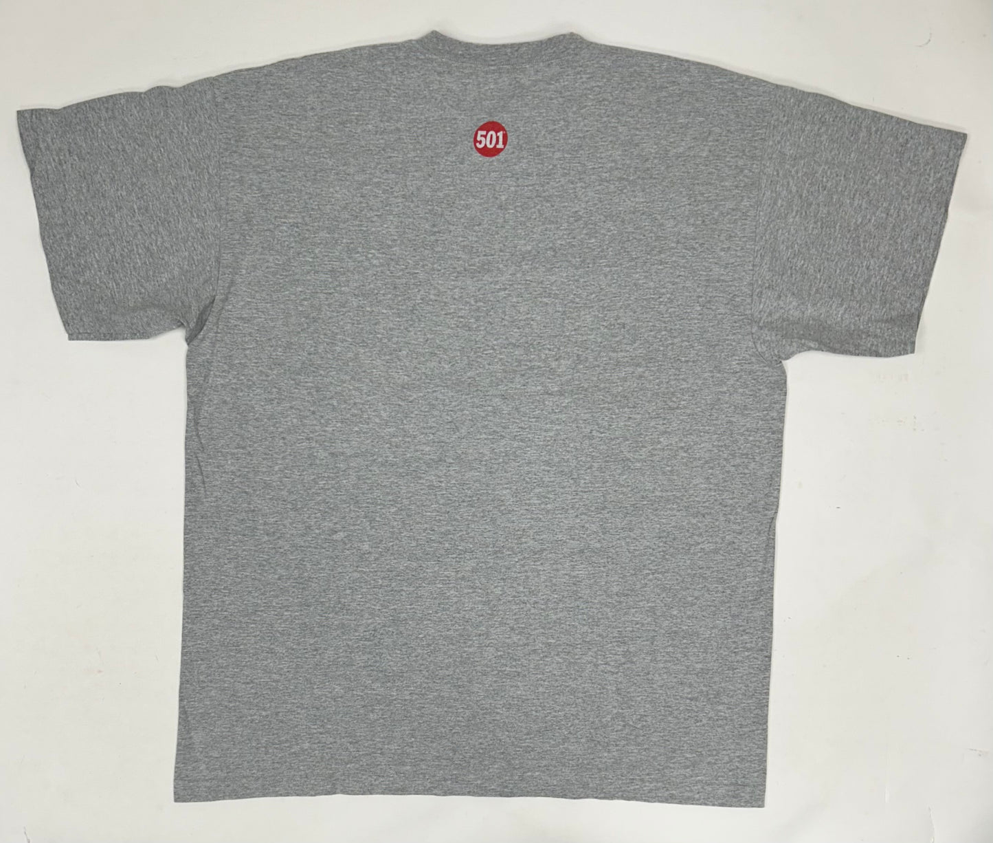 Vintage Levi's 501 Jeans Shirt The Longer You Wear Them The Better They Get Tee 2XL Fit 26.5x33.25 Inches