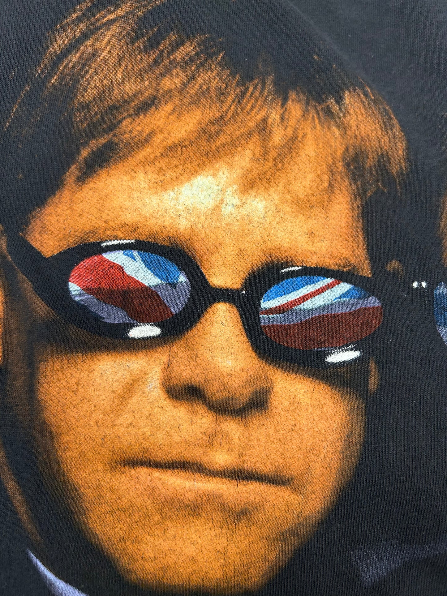 Elton John Billy Joel "Face to Face" Tour Black T-Shirt Vintage 1994 XL+ 25x29.25 Inches