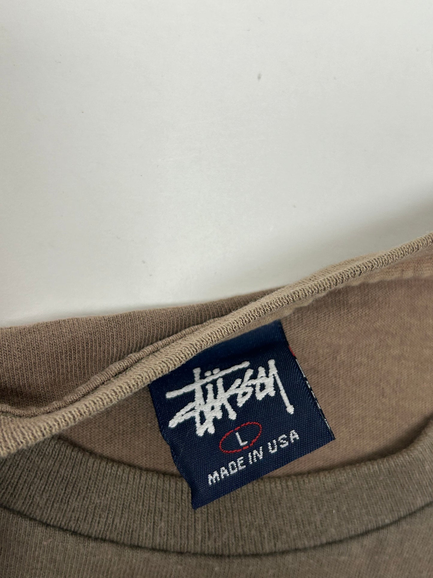 Vintage 90s Stussy DX Green X Degeneration X Style Graphic WWF Tee Large 21.25x27.5 Inchee USA