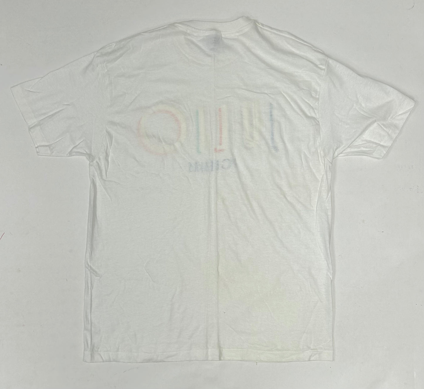Vintage Julio Iglesias Music T Shirt 1988 Spanish Artist Puff Print Tee 22.25x30 Inches