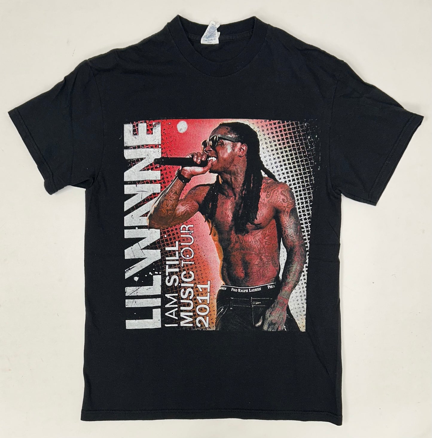 Lil Wayne I Am Still 2011 Tour Parking Lot Rap Hip-Hop Music Tee Medium 19x28.5 Inches