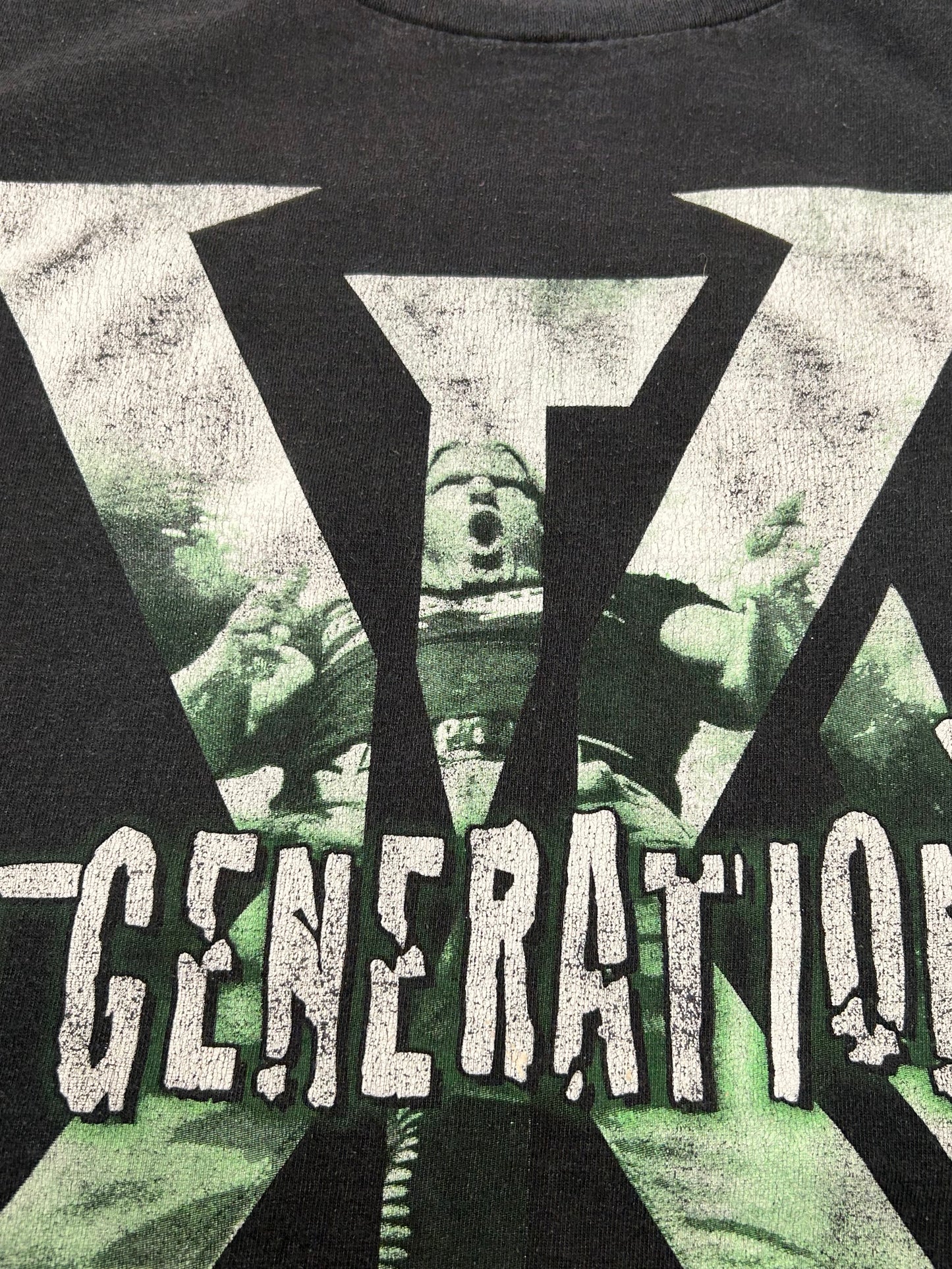 Vintage 1998 WWF D-Generation X DX Triple H Suck It Graphic Wrestling Tee 3XL 28.75x31.5 Inches