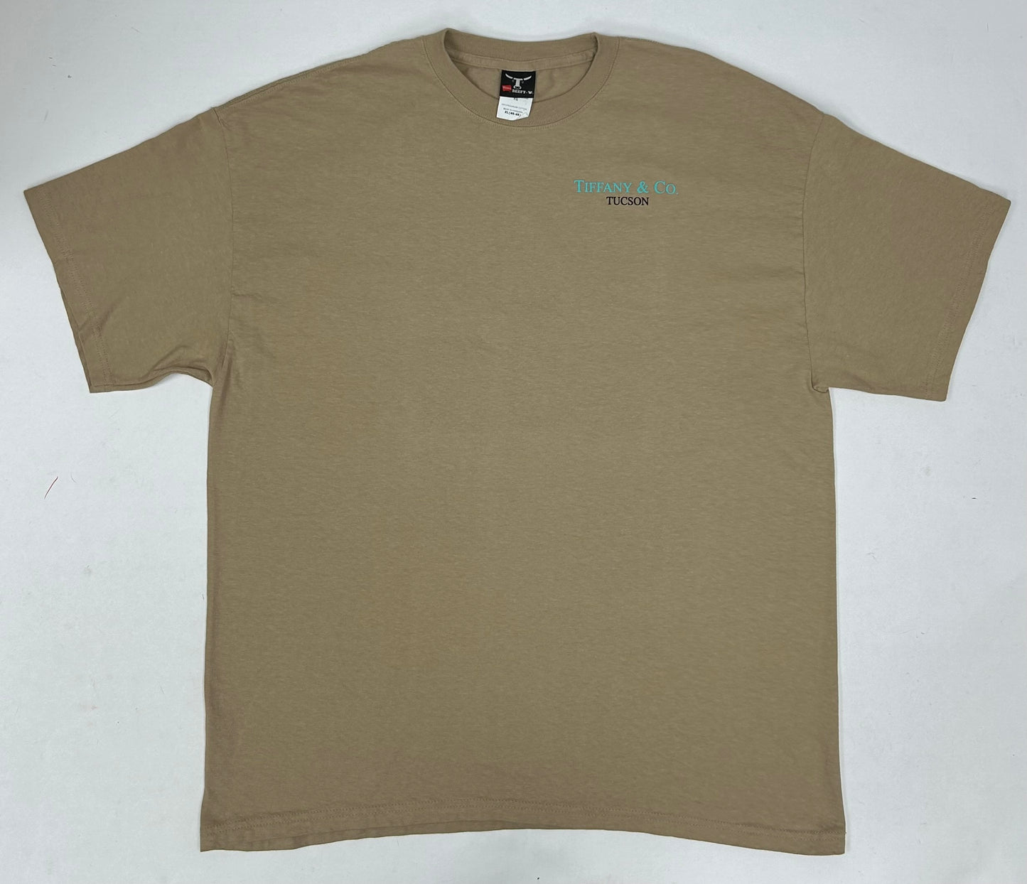 Vintage 00s Tiffany & Co. Jewelry Tucson A New Light Illuminates Tucson Store Tee XL 23.25x29.5 Inches