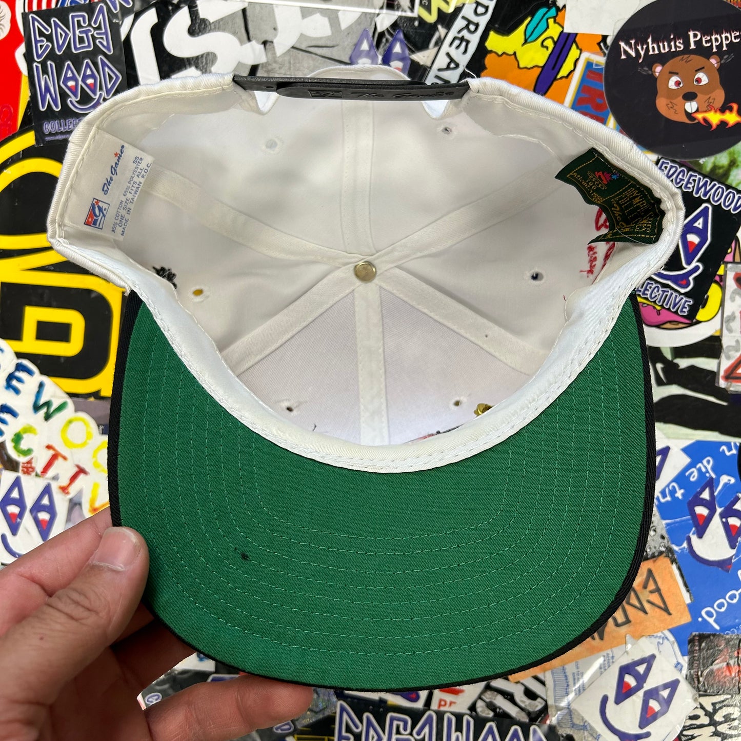 Vintage The Game Atlanta 1996 Olympic Games Germany Logo SnapBack Hat With 3 Pins