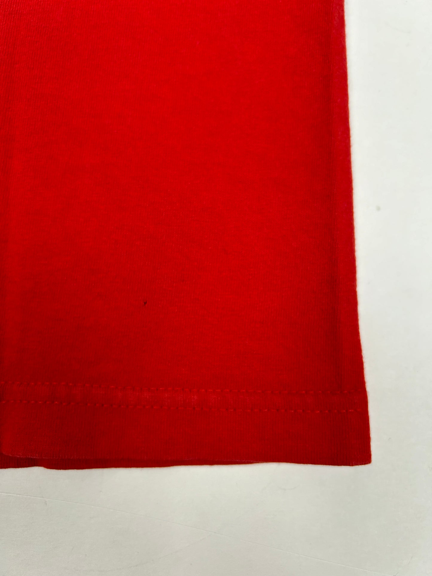 Vintage 00s Supra Footwear Skate Tee Medium 20x27.25 Inches Red
