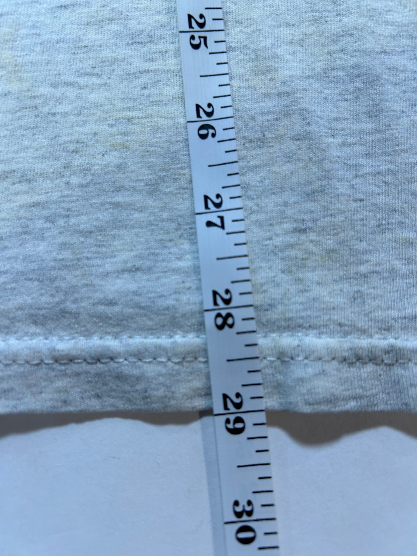 Vintage 90s Nutmeg Mills Chicago Bulls Slam This NBA Tee Gray L/XL 22.5x29 Inches Gray Worn As Is Has Wear & Stains