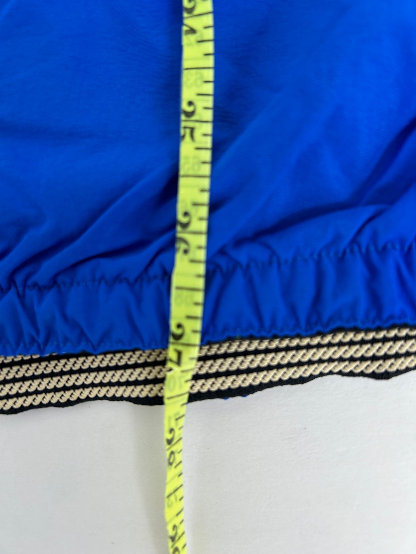 Nautica Competition Zip Up Windbreaker Jacket XL/L Fit 27.25x27.5 Inches As Is