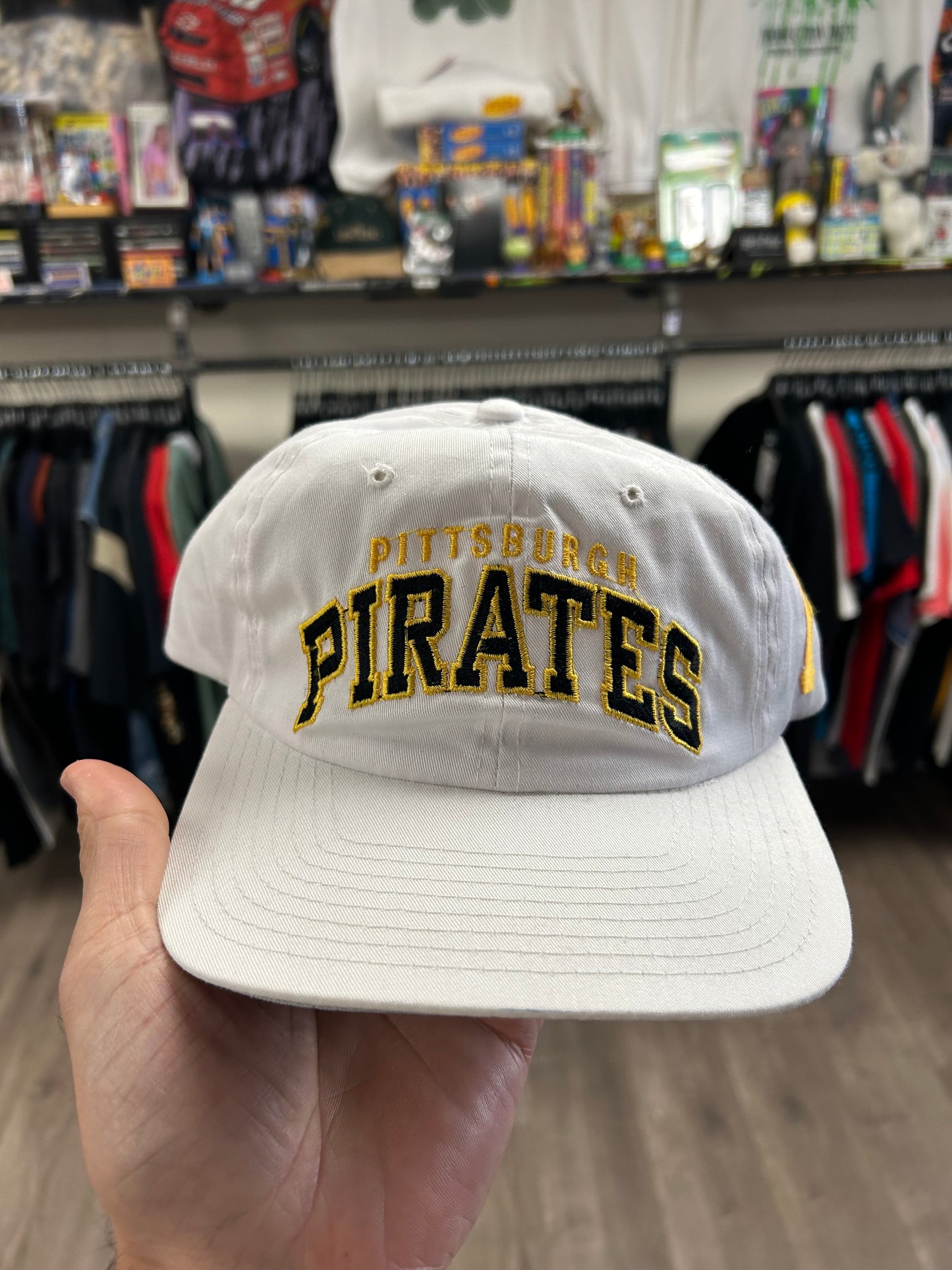 Vintage 90s Starter Pittsburgh Pirates MLB SnapBack Hat