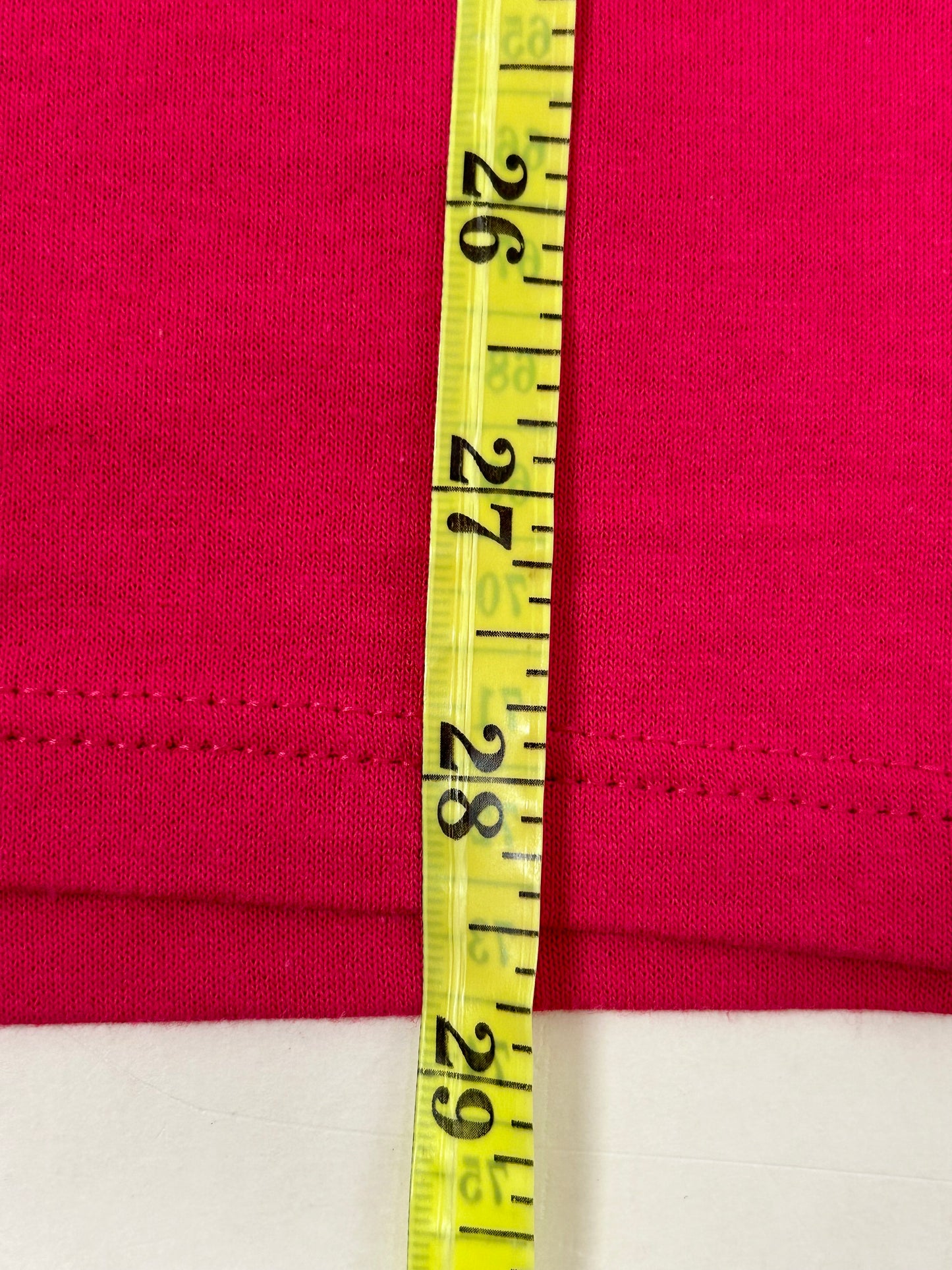 Vintage Detroit Michigan Destination Tee Pink Jerzees Tag 50/50 Blend USA Large Fit 21.5x28.5 Inches