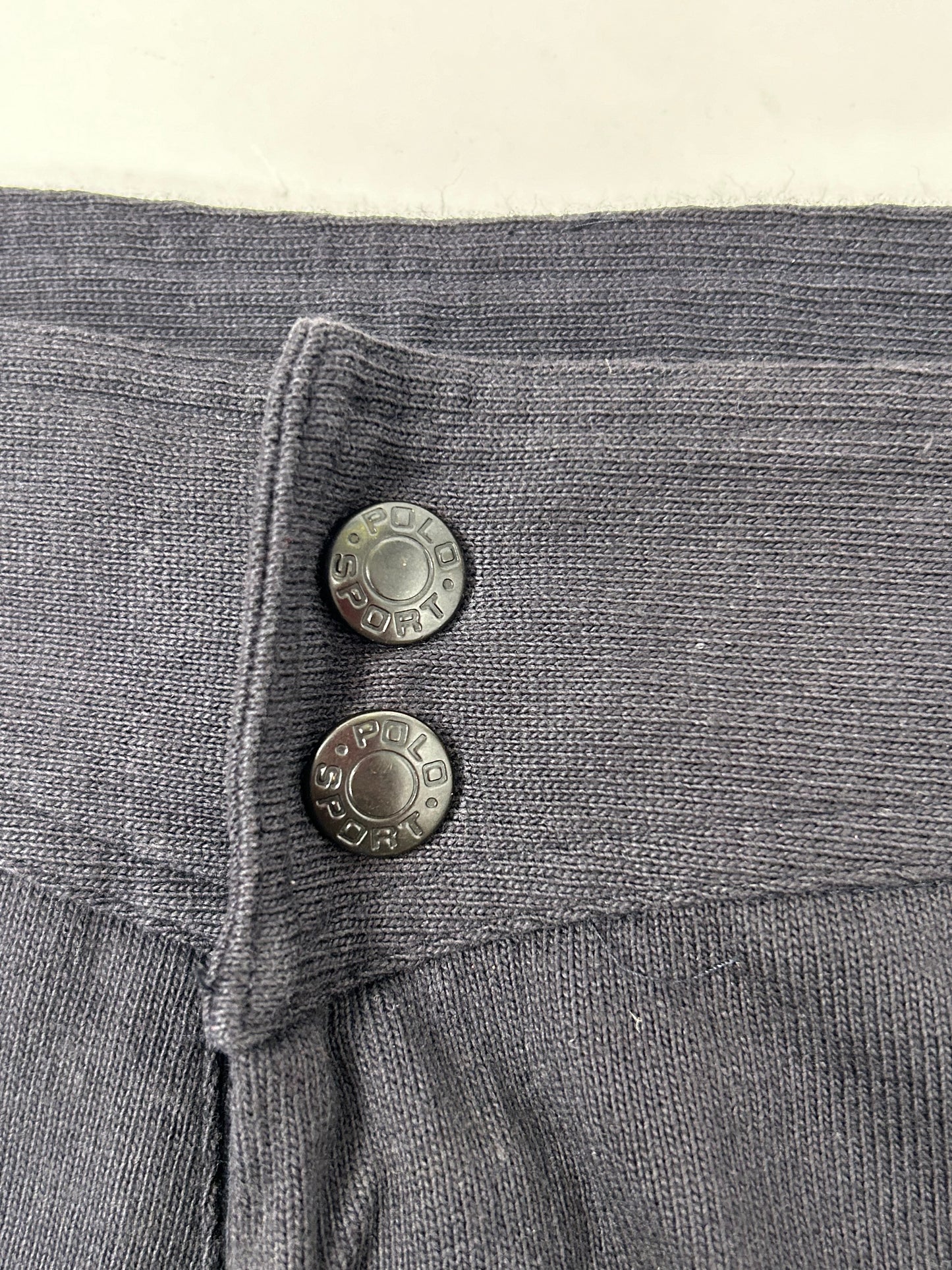 Vintage Polo Sport Sweat Shorts Tagged Large 17.75x19.5/21 Inches