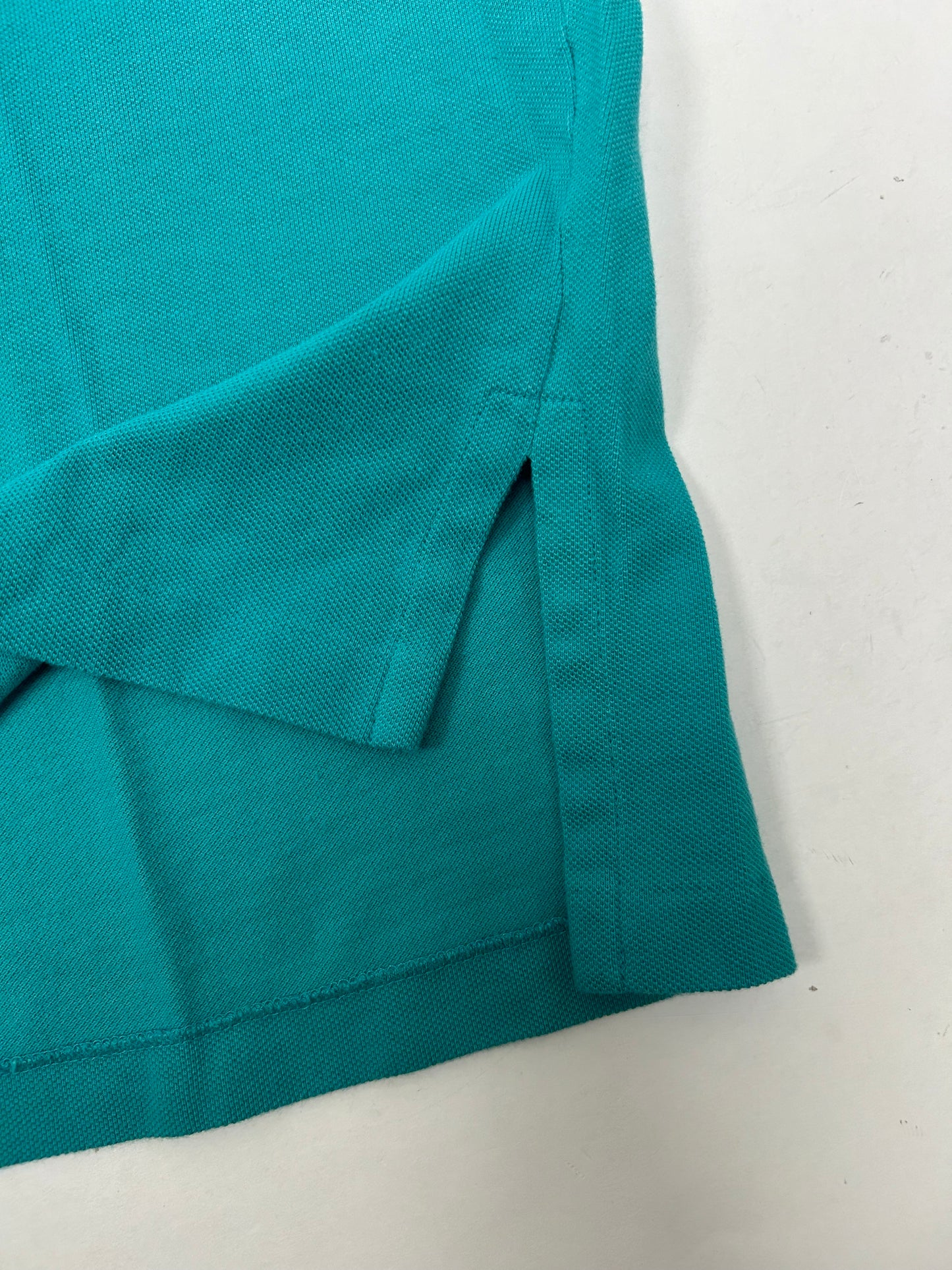 VINTAGE Polo Ralph Lauren Mens Teal Polo Shirt Extra Large