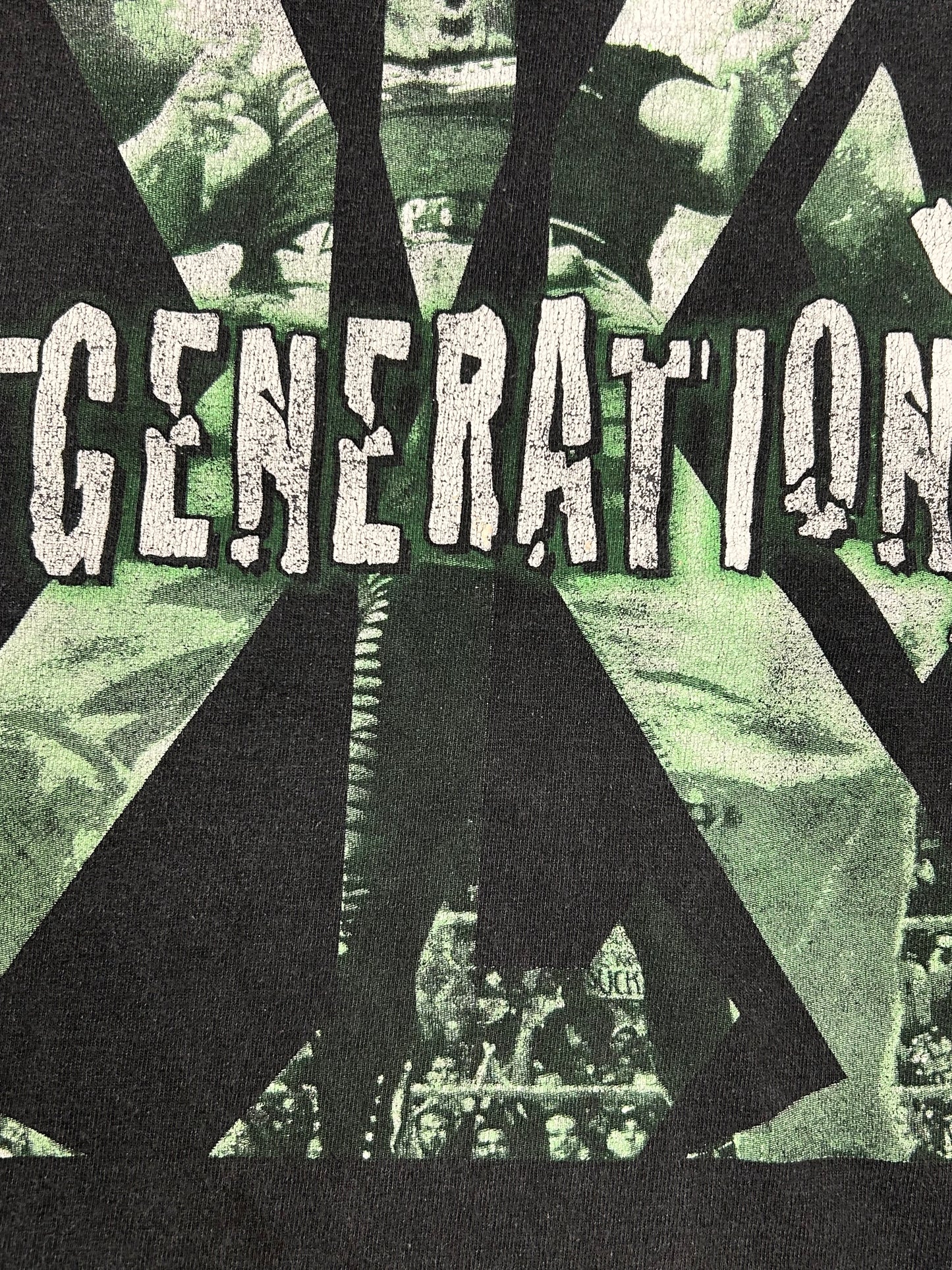 Vintage 1998 WWF D-Generation X DX Triple H Suck It Graphic Wrestling Tee 3XL 28.75x31.5 Inches