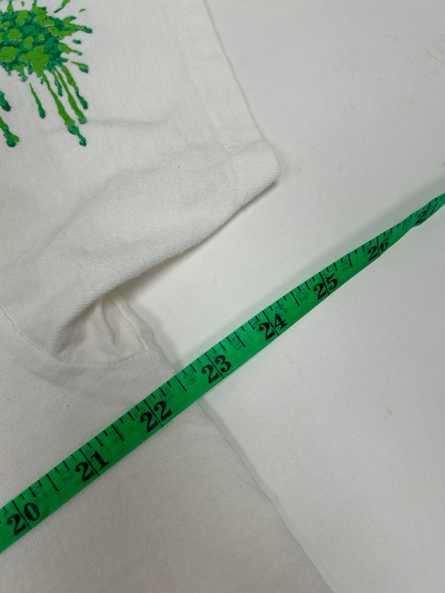 Vintage Nickelodeon Studios Production Dept. Universal Studios Slime Tee Large 22.5x28.75 Inches
