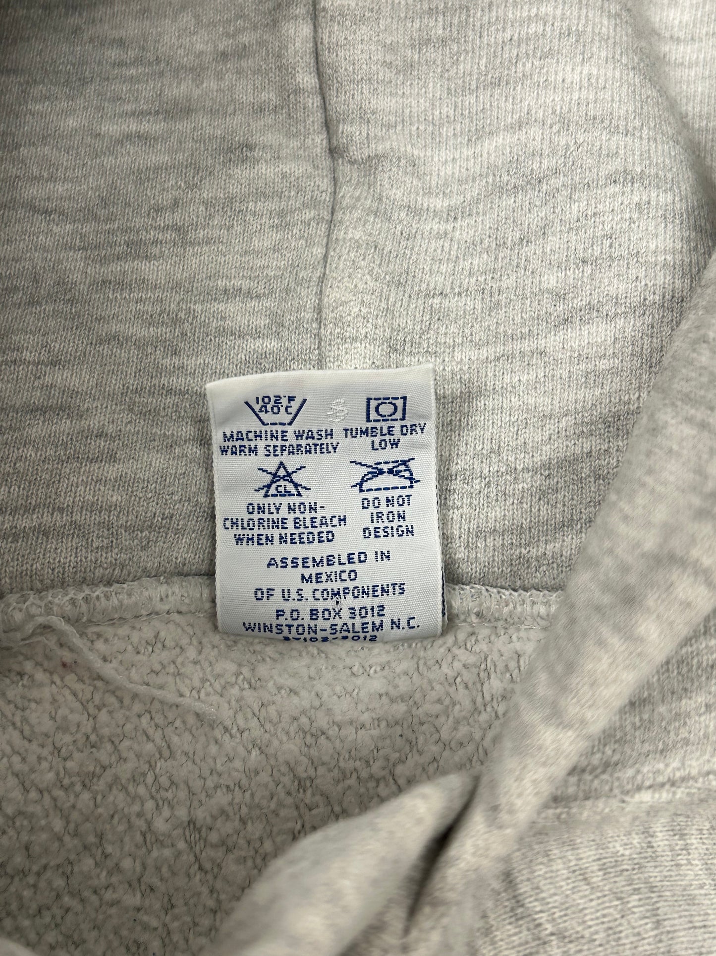 Vintage Champion Reverse Weave Moravian Basketball College Hoodie 23x28.5 Inches