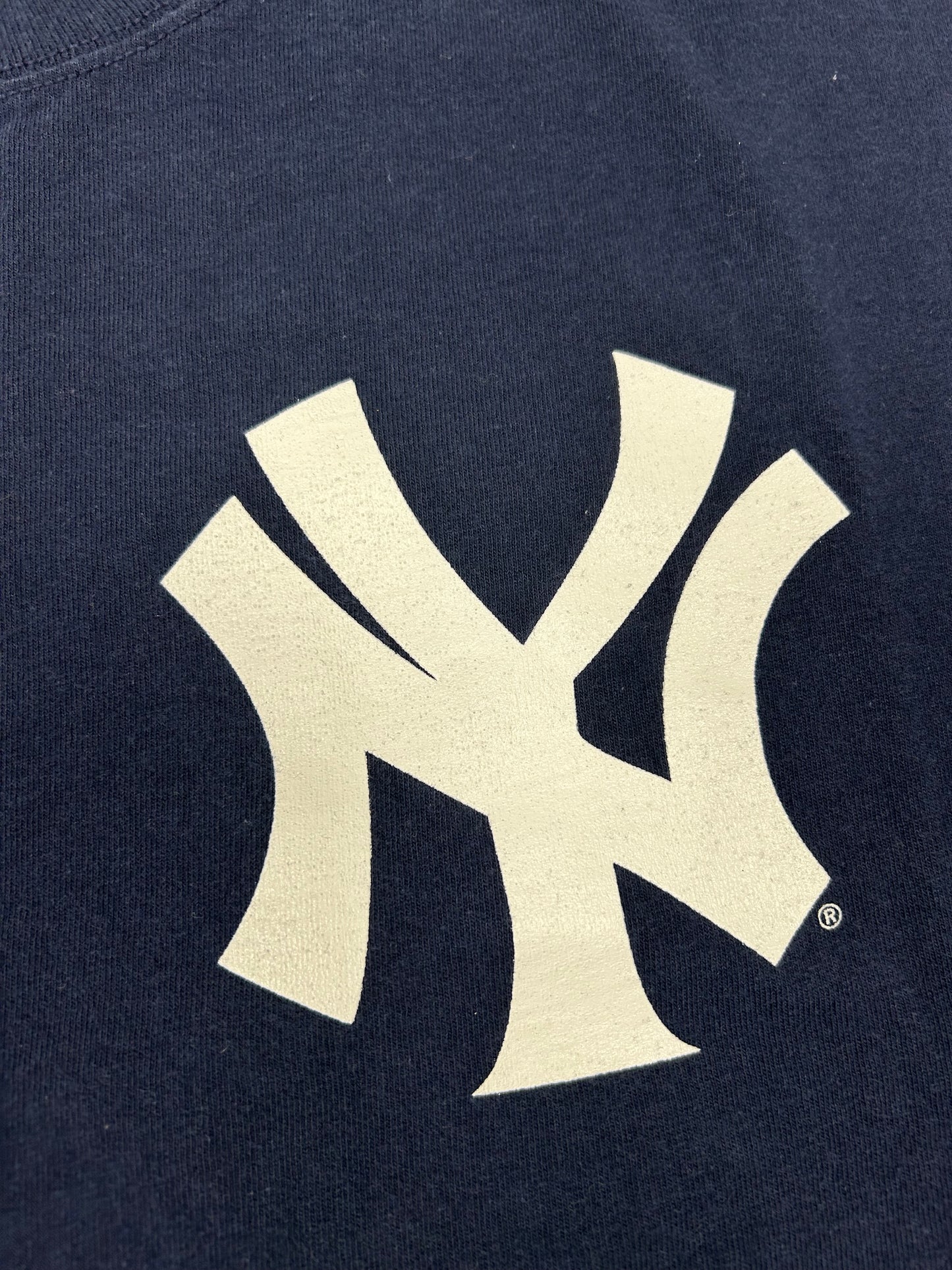 Vintage Majestic New York Yankees Jason Giambi #25 MLB Players Tee Big XL Fit 24.75x31 Inches
