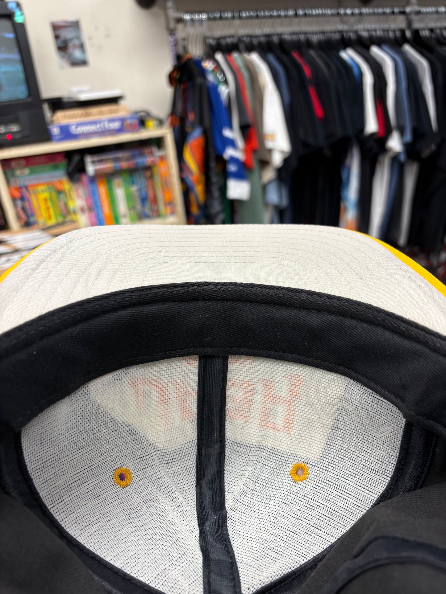 Jaromir Jagr #68 Pittsburgh Penguins Vintage Snapback Hat Cap NHL Hockey 90's