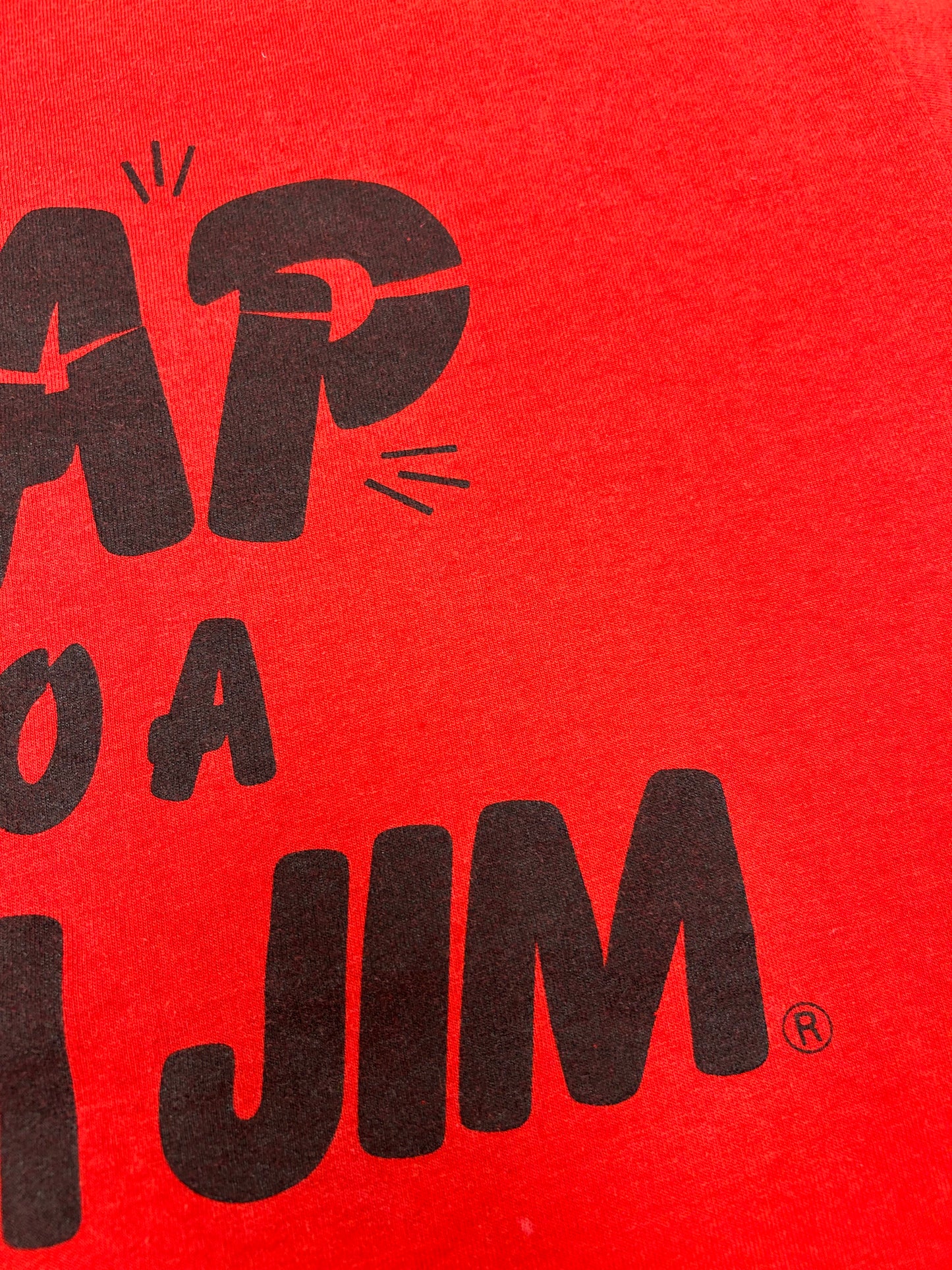 Vintage Slim Jim “Snap Into A Slim Jim” Promo Tee XL Screen Stars Shirt