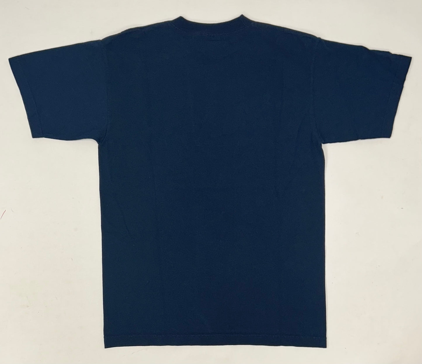 Vintage Tommy Hilfiger Freedom Jeans T Shirt Spell Out Navy Blue Medium USA 90s
