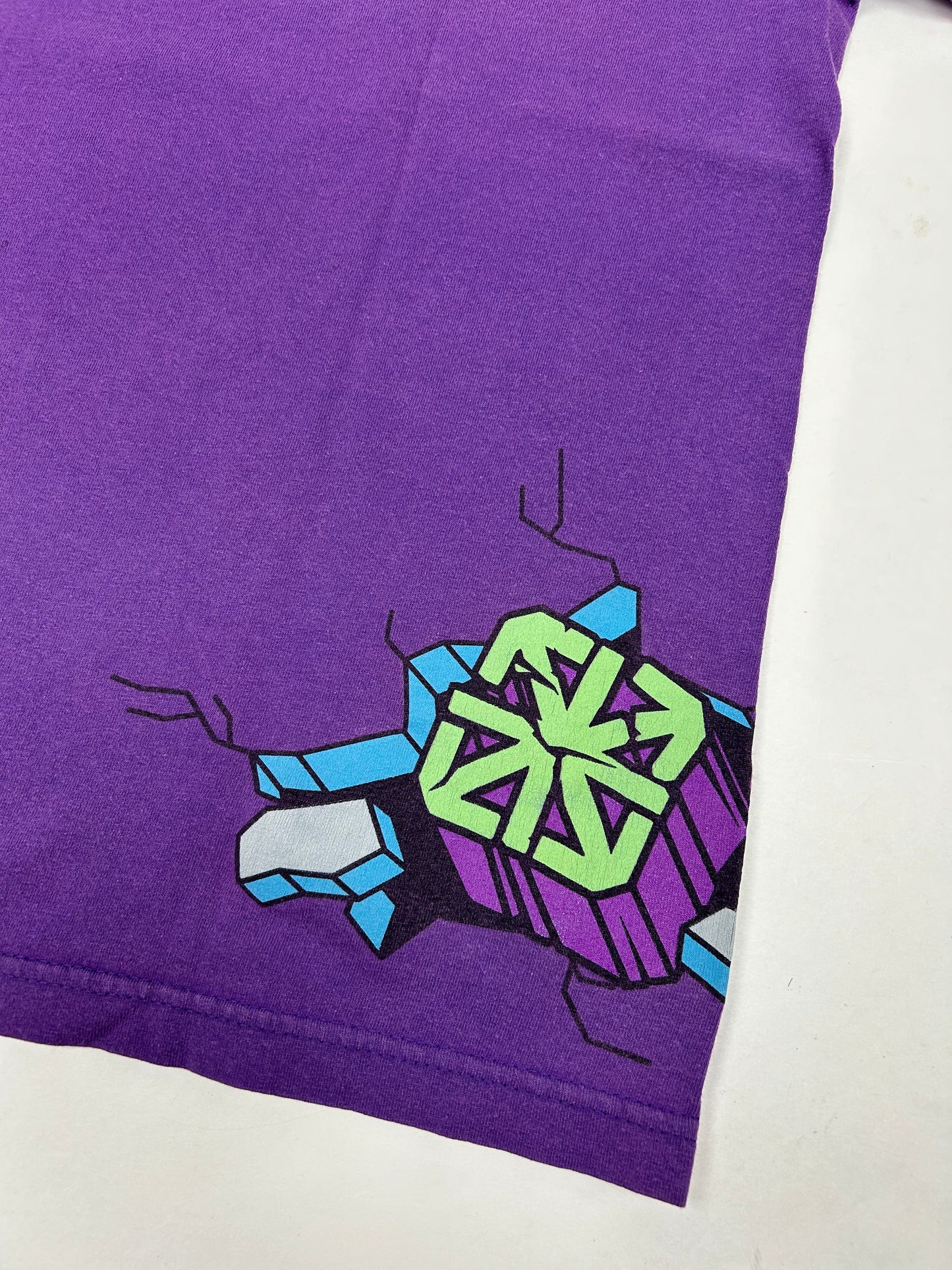 The Seventh Letter TSL Break Through Graphic Streetwear Graffiti Tee XL 24x29.5 Inches