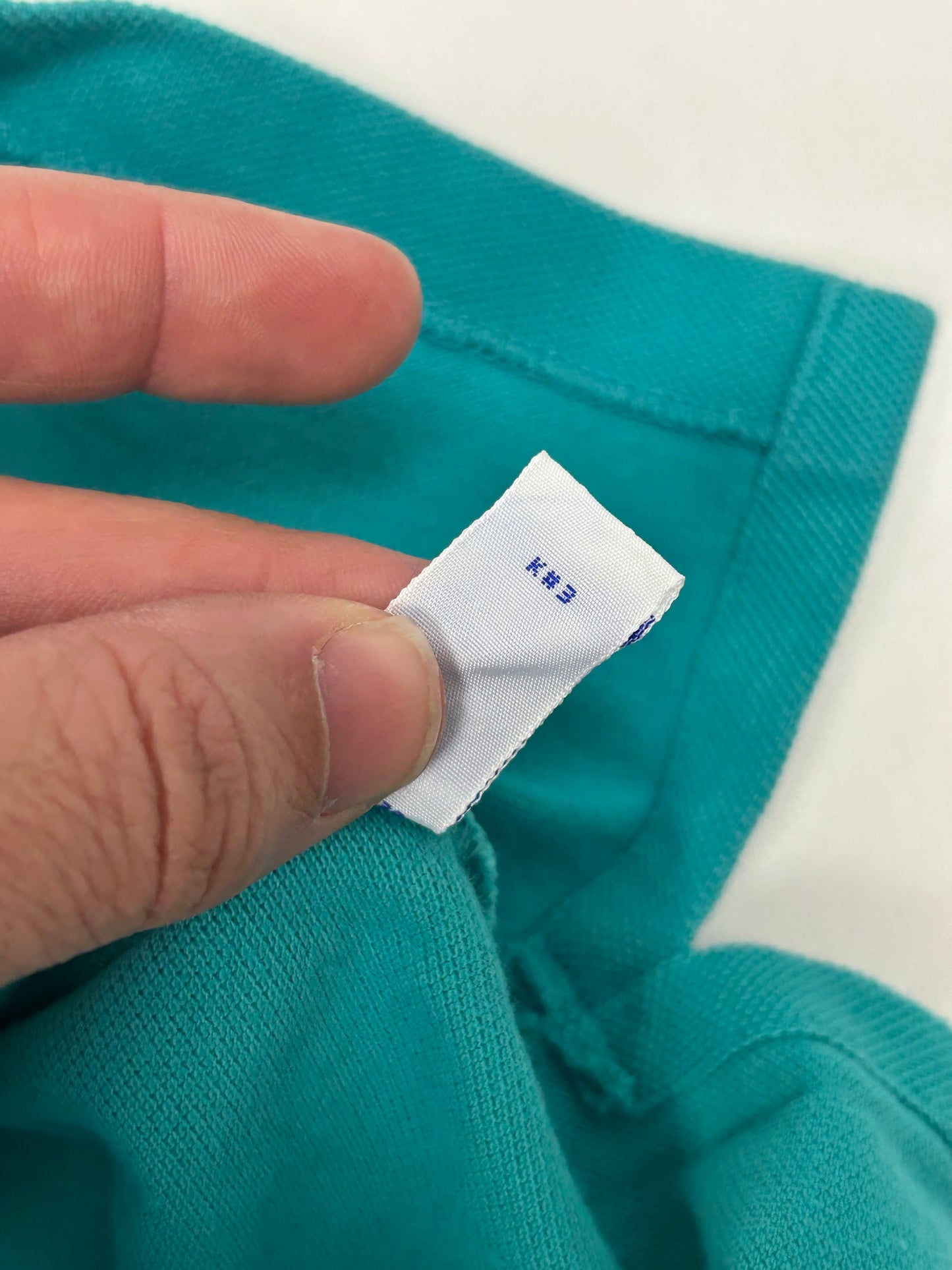 VINTAGE Polo Ralph Lauren Mens Teal Polo Shirt Extra Large