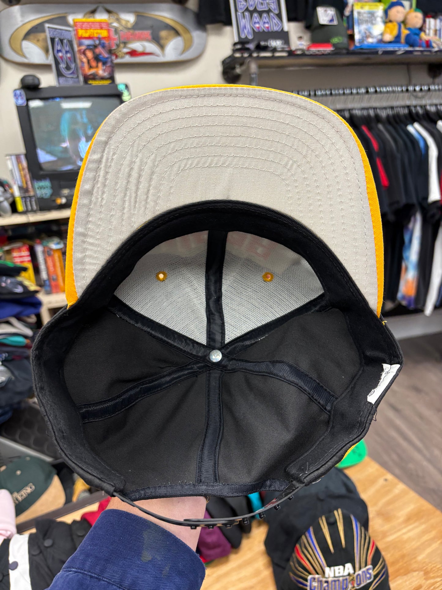 Jaromir Jagr #68 Pittsburgh Penguins Vintage Snapback Hat Cap NHL Hockey 90's