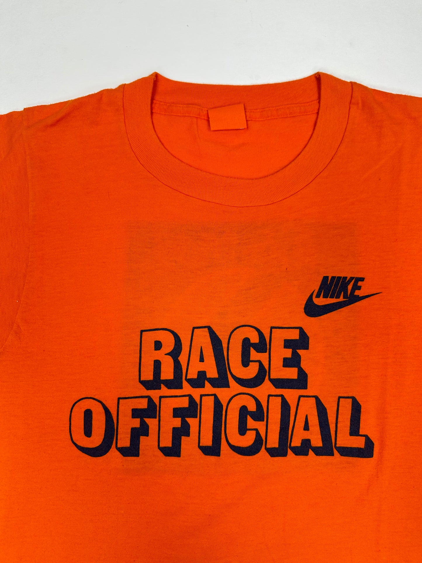 Vintage 1981 Hit The Bricks PNB Community Relations Team Pioneer Square Benefit Fun Run Nike Race Official Small 18.75x26.5 Inches