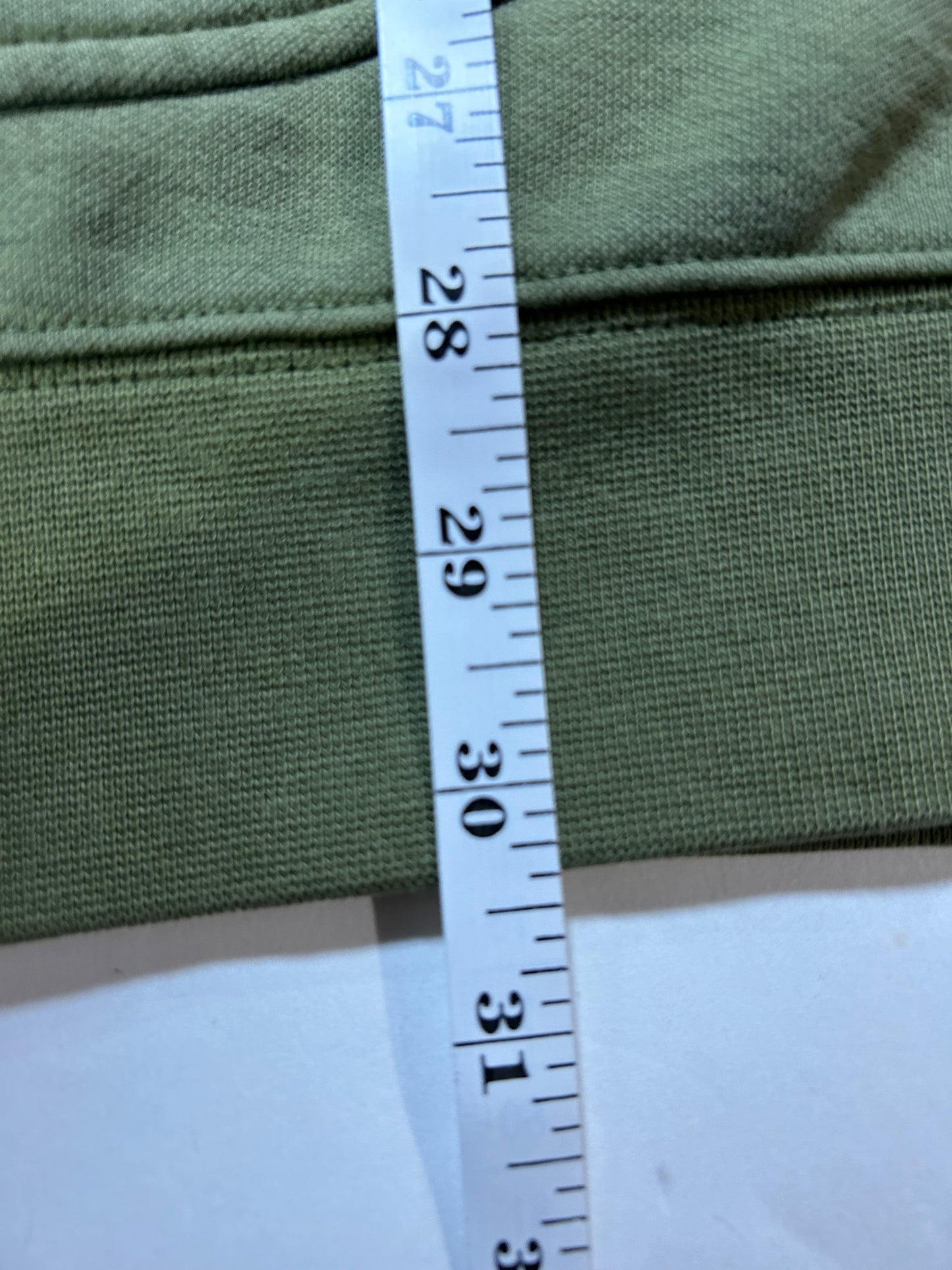 Vintage 00s Nike Chest Swoosh Essential Zip Hooded Sweatshirt Green Faded Worn In As Is XL 26.25x30.25 Inches