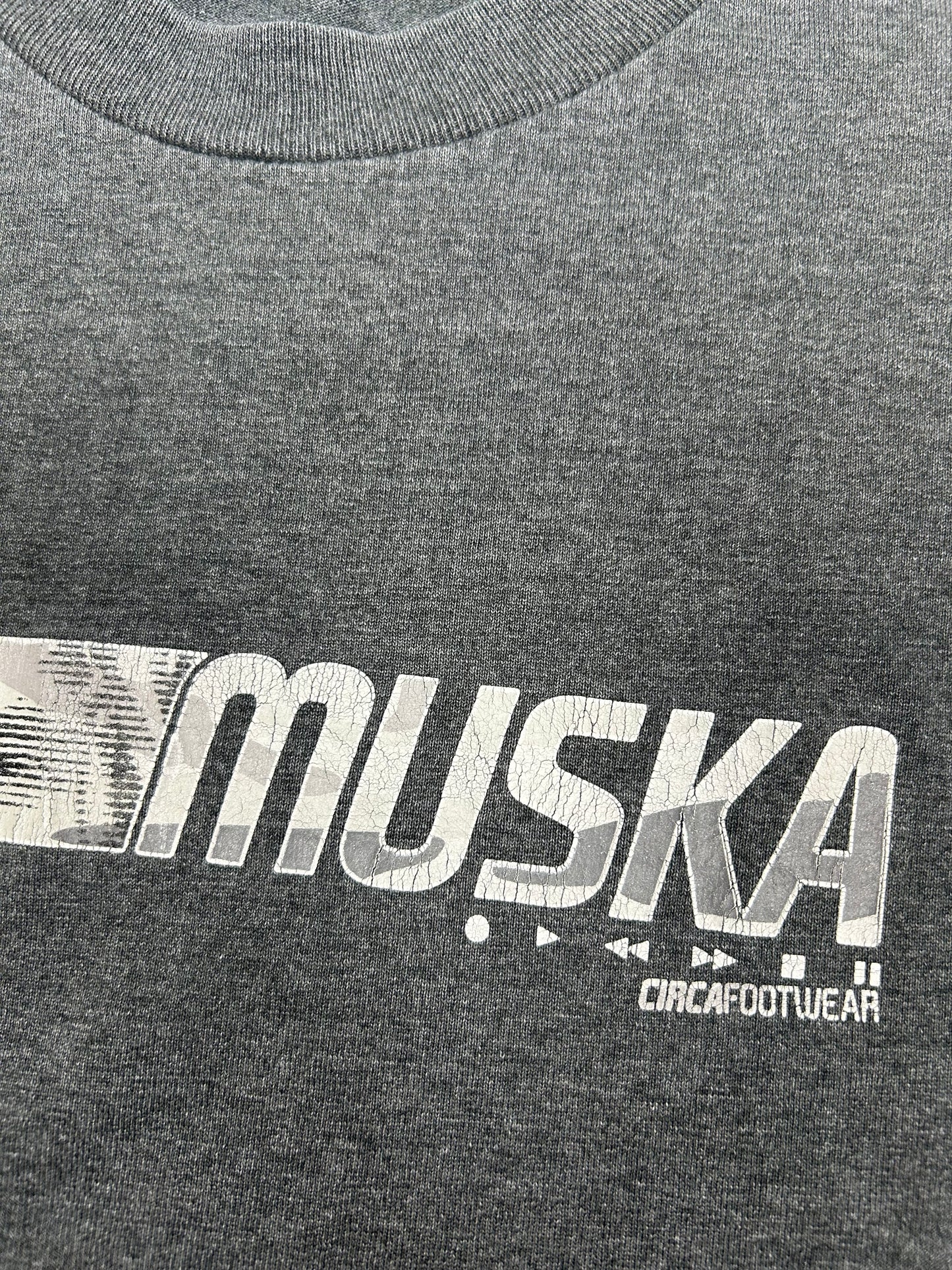 Vintage Chad Muska Circa Footwear C1RCA Skate Tee Skateboarding Shirt Medium About 19.75x28.5 Inches Sk8